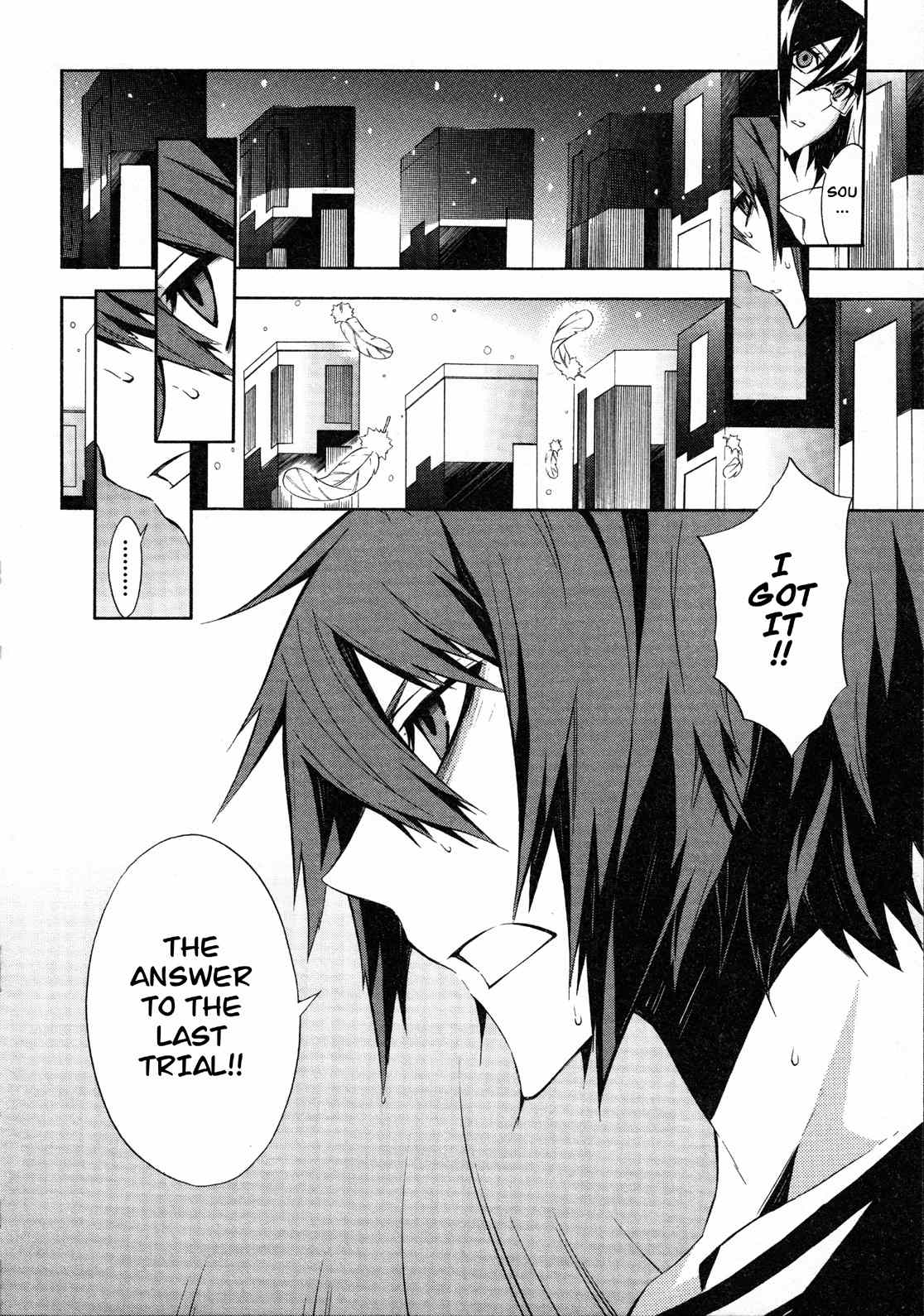 Paradox Blue Chapter 11 page 26 - Chapter 11: Angel Hazard vs. Four Angels (3): A Mysterious Person's Destiny