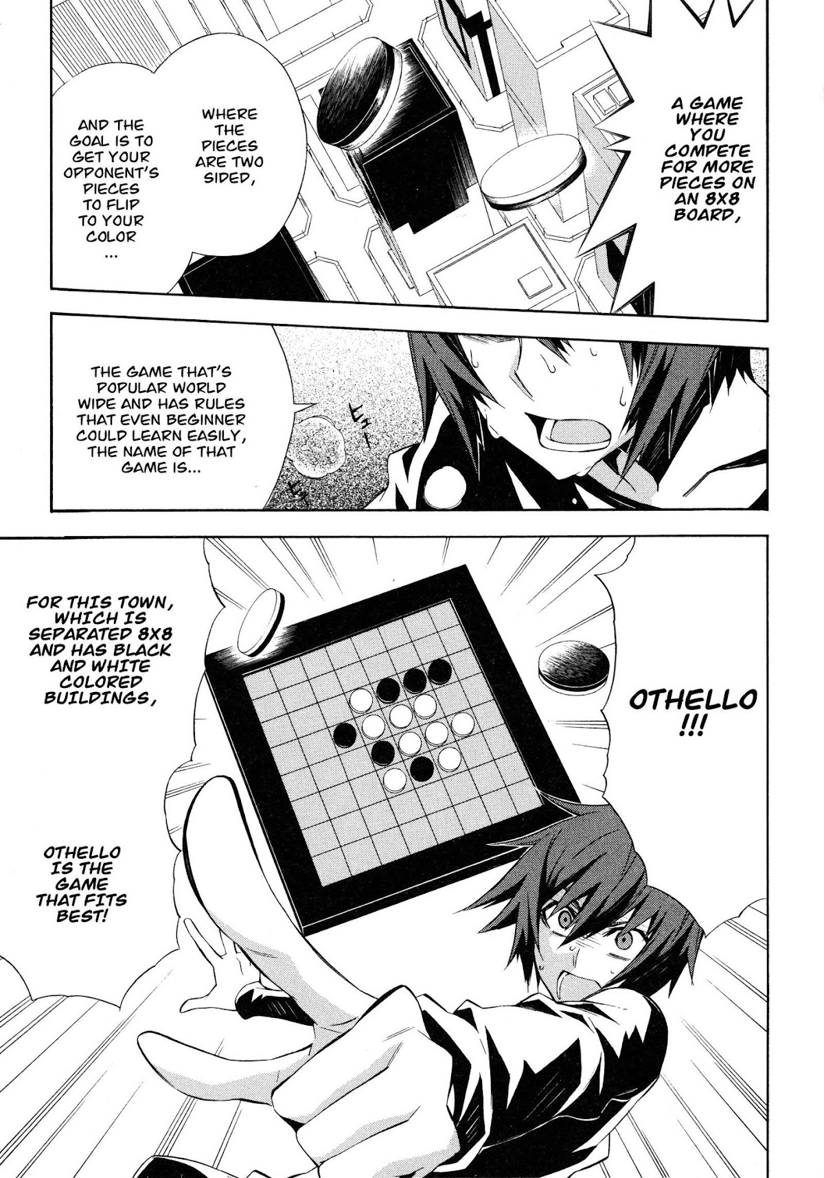 Paradox Blue Chapter 12 page 13 - Chapter 12: Angel Hazard vs. Four Angels (4): A Mysterious Person's Catalyst