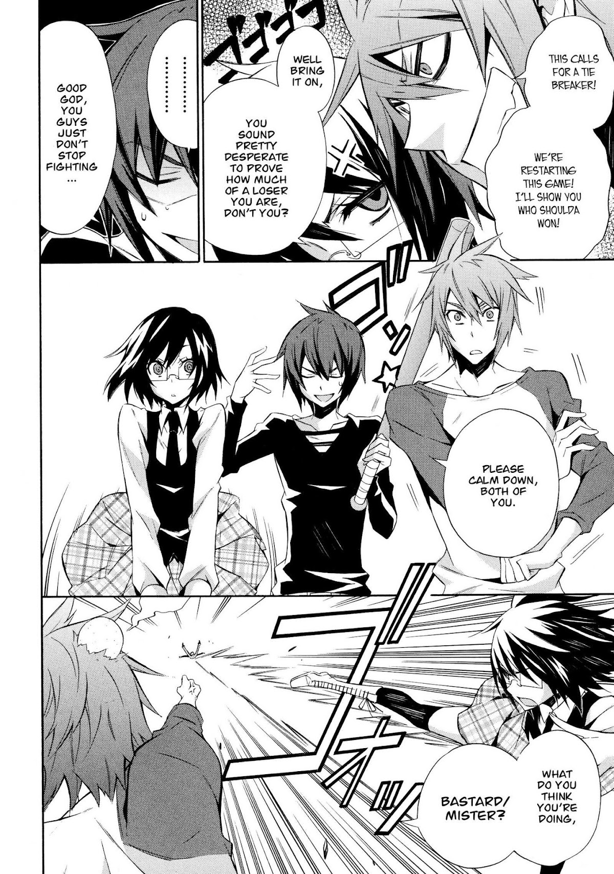 Paradox Blue Chapter 13 page 28 - Chapter 13: Angel Hazard vs. Four Angels (5): Shindo, Mystery Man Of A Hundred Faces