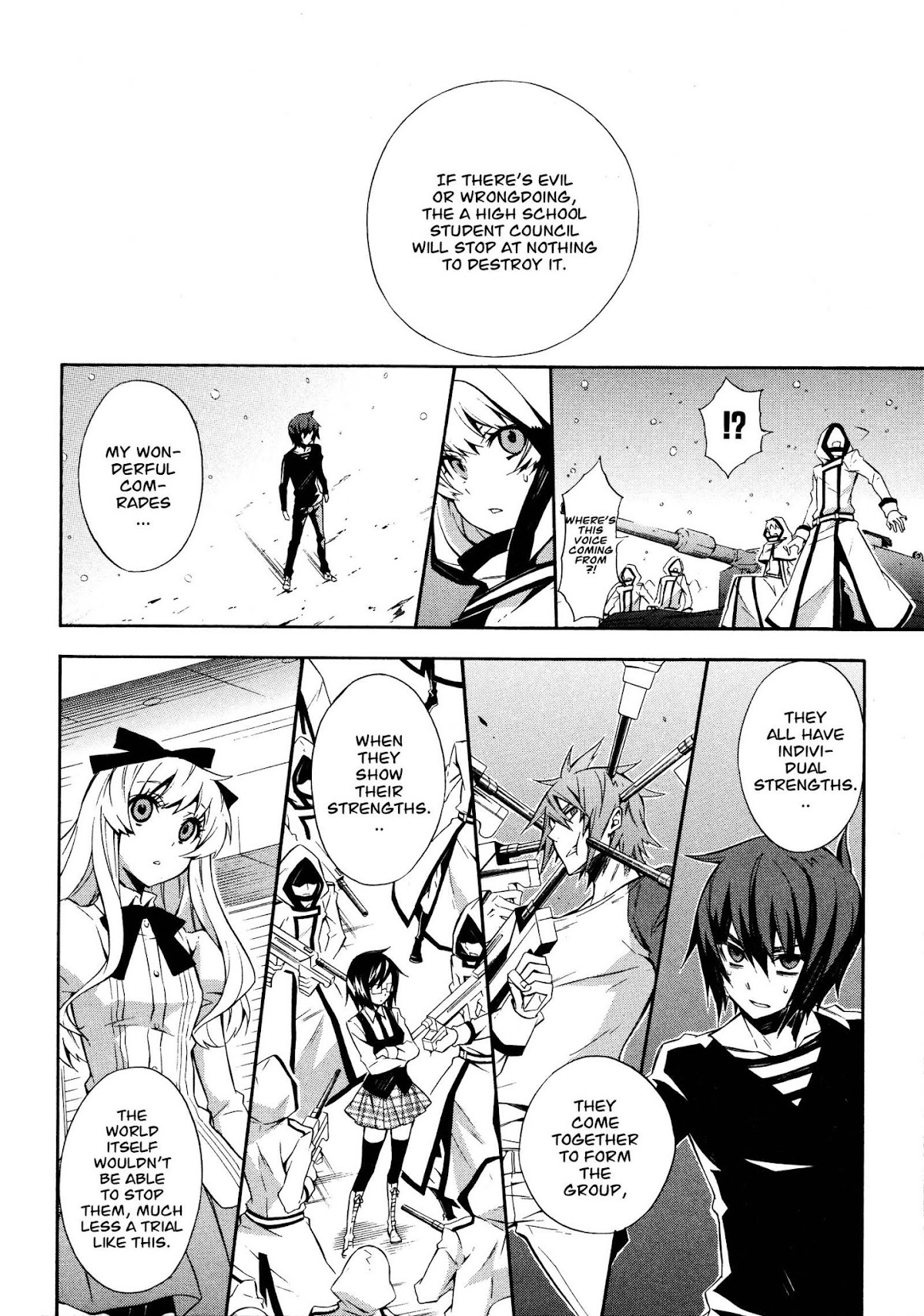 Paradox Blue Chapter 13 page 9 - Chapter 13: Angel Hazard vs. Four Angels (5): Shindo, Mystery Man Of A Hundred Faces