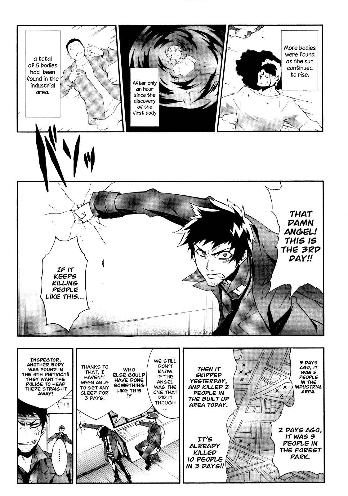 Paradox Blue Chapter 5 page 9 - Chapter 5: Mysterious Serial Deaths in Aoba City vs. Toyohimel (1):Swallowed Light, Scattered Life