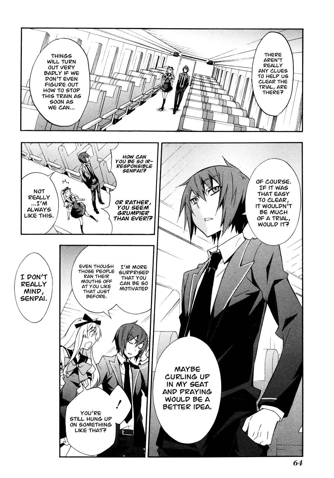 Paradox Blue Chapter 7 page 24 - Chapter 7: Express Train to Hell vs. Kalkiel (1): Mixing Rails, Trembling Feelings