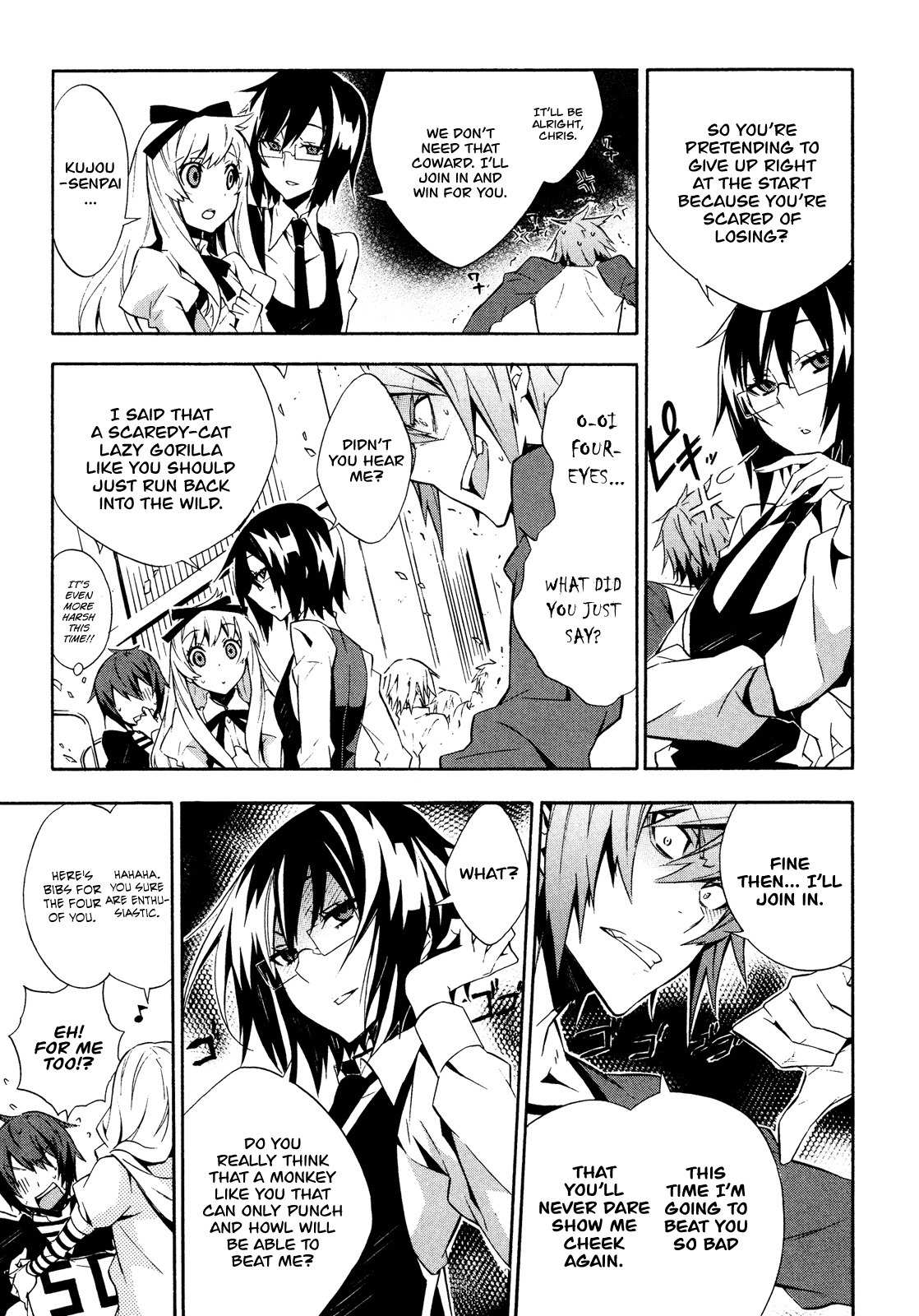 Paradox Blue Chapter 9 page 13 - Chapter 9: Angel Hazard vs. Four Angels (1): The Phantom Has Not Yet Awoken