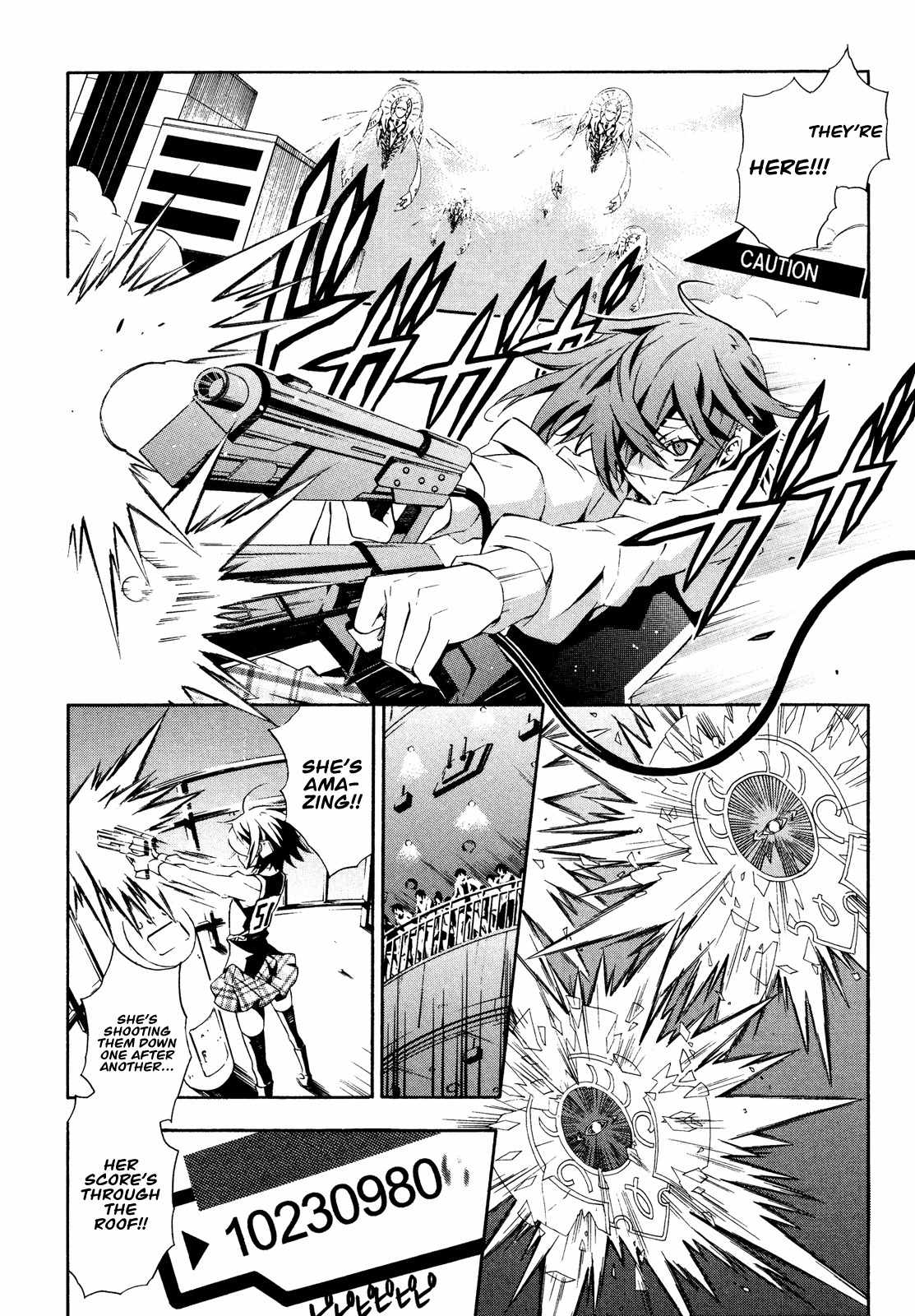 Paradox Blue Chapter 9 page 16 - Chapter 9: Angel Hazard vs. Four Angels (1): The Phantom Has Not Yet Awoken