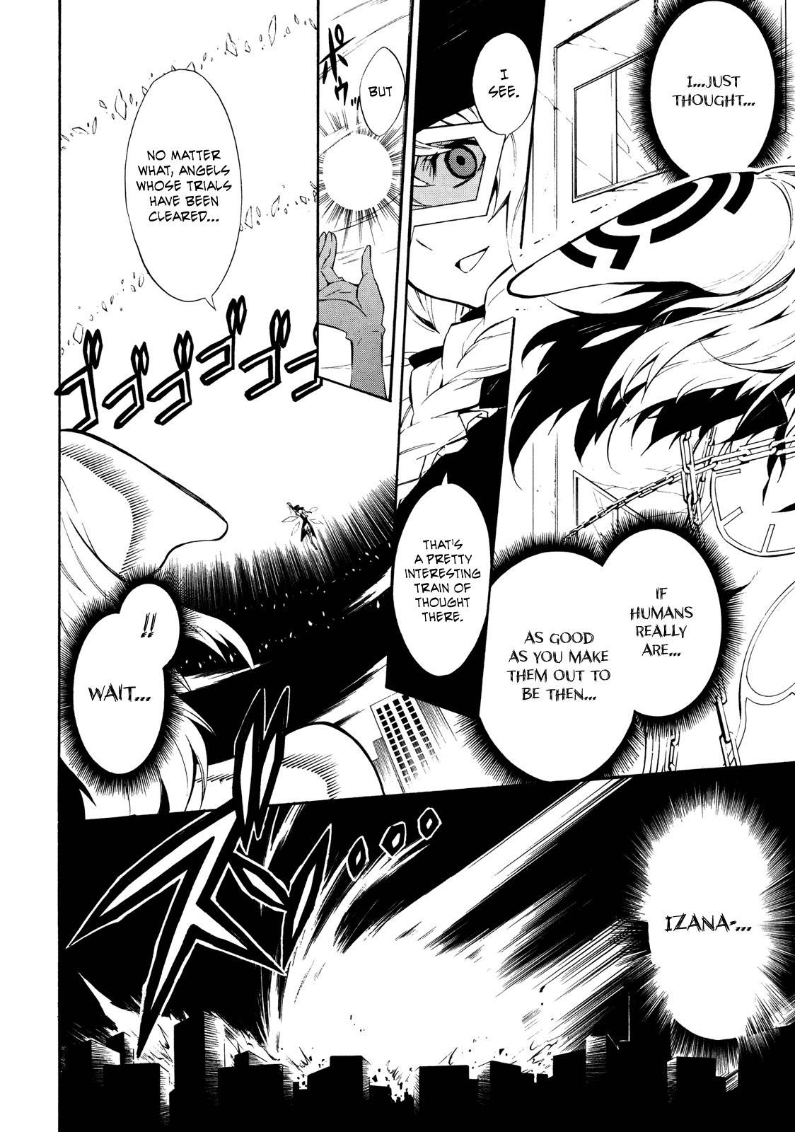 Paradox Blue Chapter 9 page 2 - Chapter 9: Angel Hazard vs. Four Angels (1): The Phantom Has Not Yet Awoken