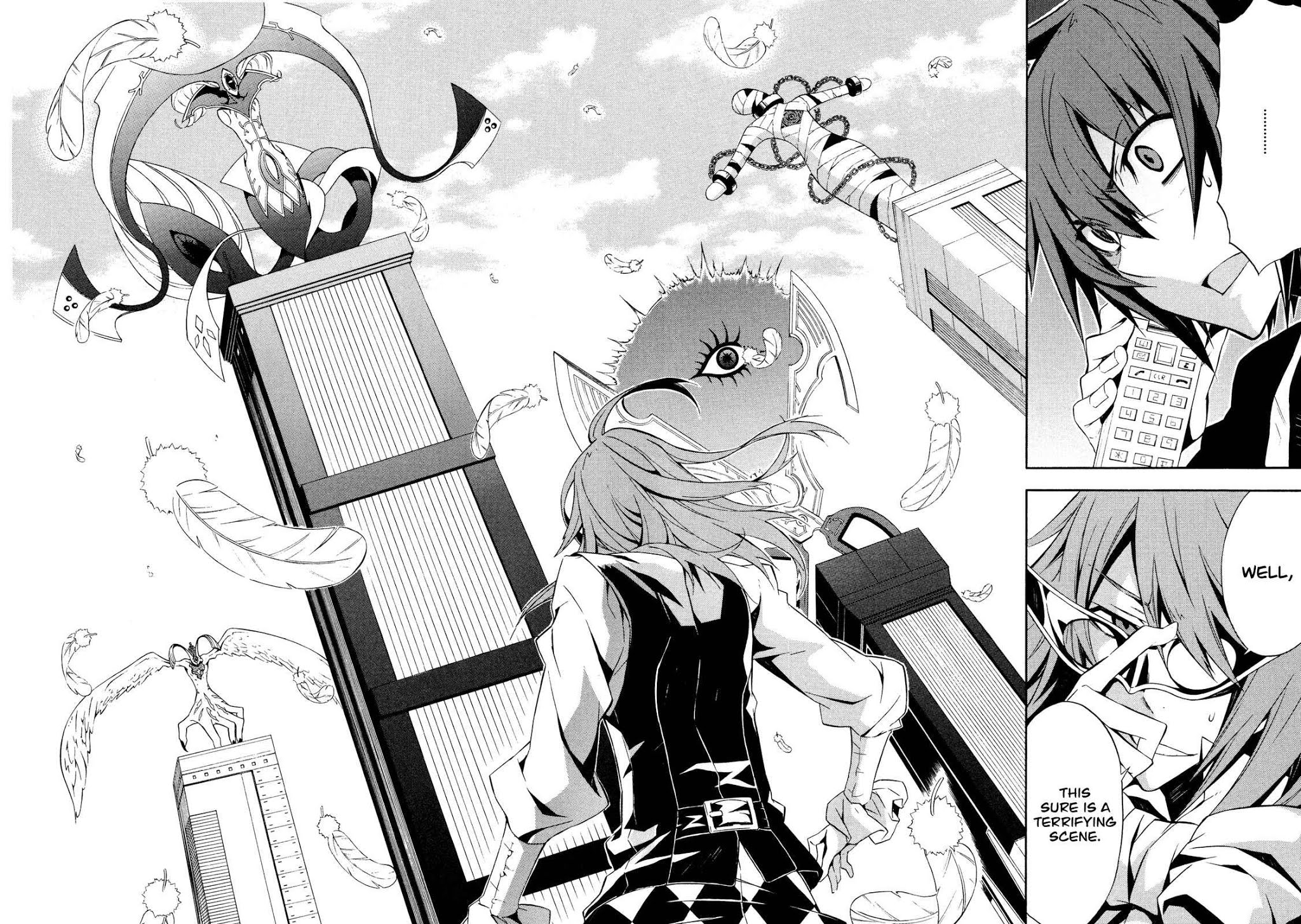 Paradox Blue Chapter 9 page 28 - Chapter 9: Angel Hazard vs. Four Angels (1): The Phantom Has Not Yet Awoken