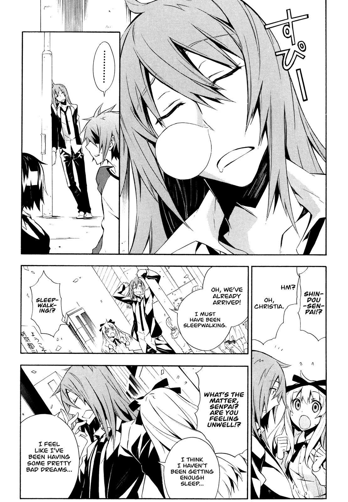 Paradox Blue Chapter 9 page 7 - Chapter 9: Angel Hazard vs. Four Angels (1): The Phantom Has Not Yet Awoken