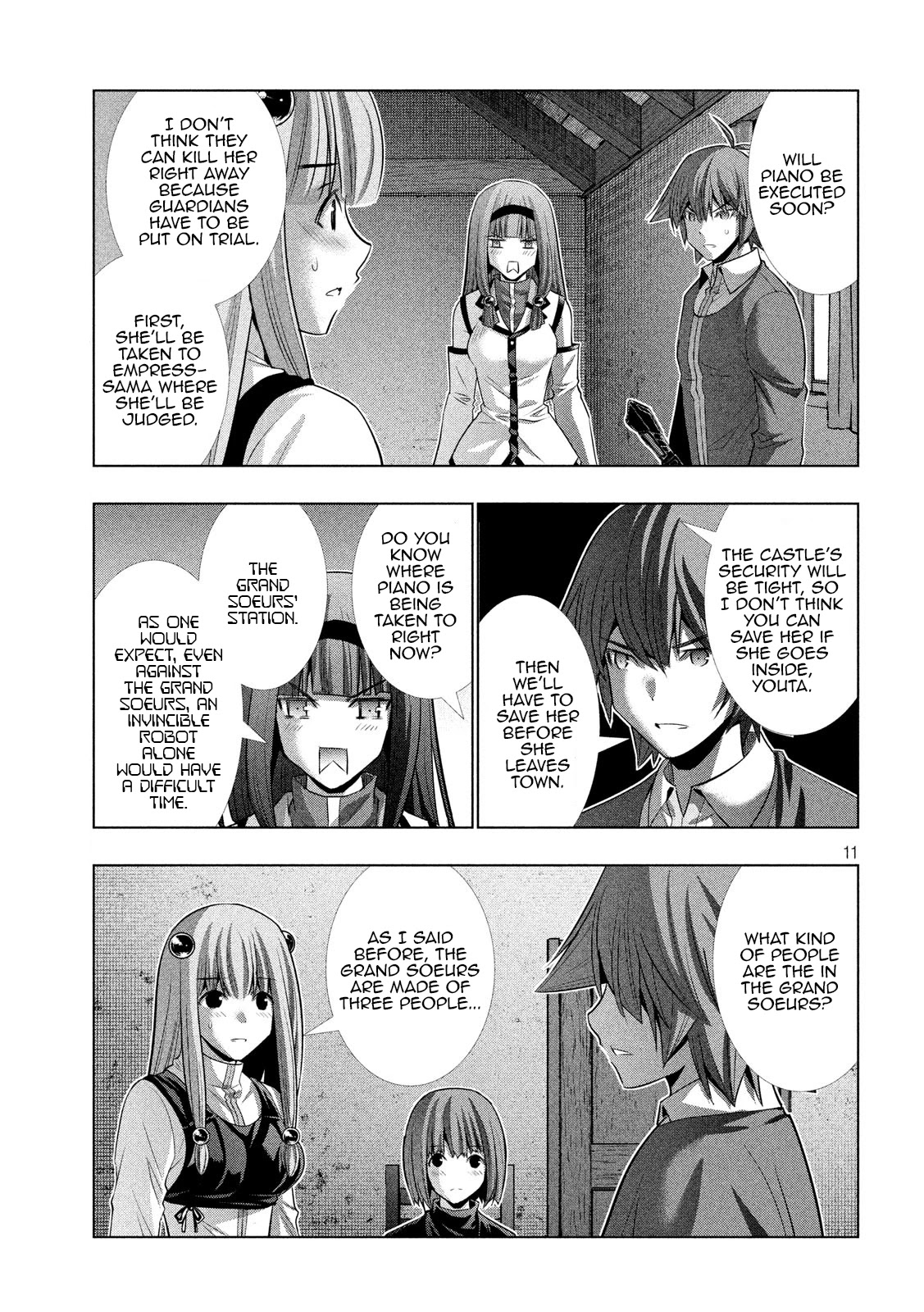 Parallel Paradise Chapter 138 page 11 - Chapter 138: Do Robots Dream of Energetic Girl!?