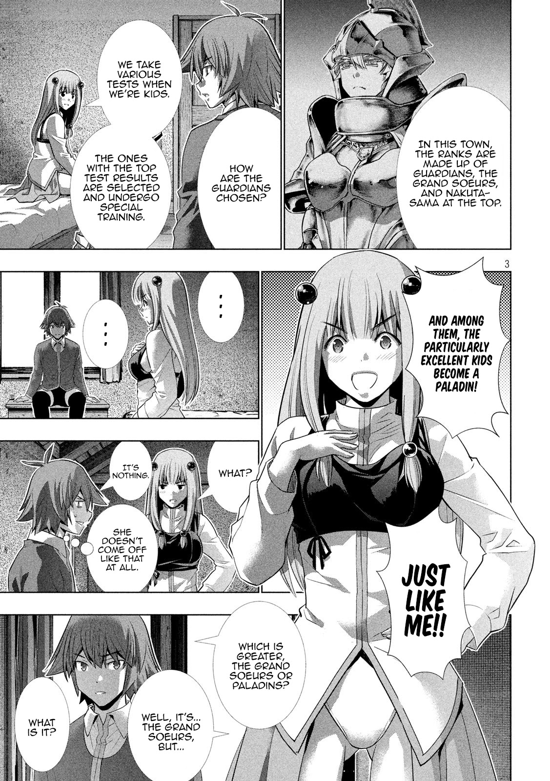 Parallel Paradise Chapter 138 page 3 - Chapter 138: Do Robots Dream of Energetic Girl!?