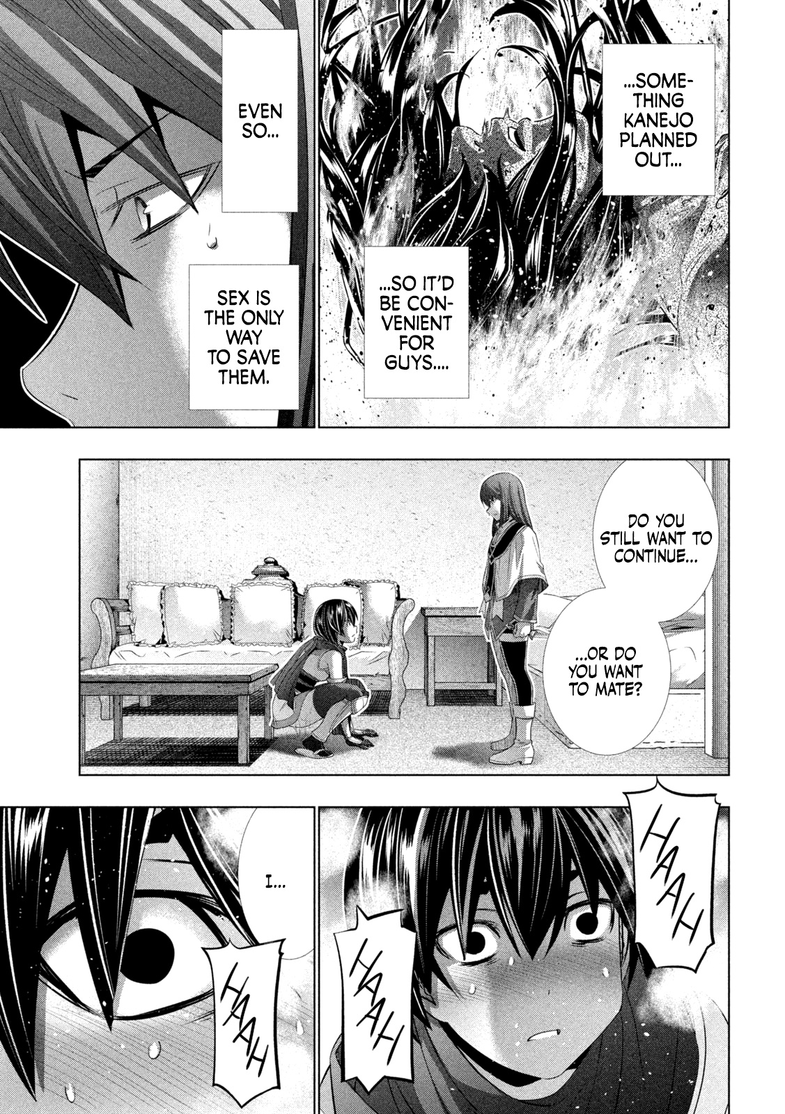 Parallel Paradise Chapter 173 page 10 - Chapter 173: Though I Try to Hide It, My Blush Shows Through...?