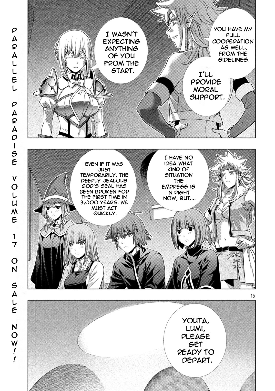 Parallel Paradise Chapter 192 page 15 - Chapter 192: Invisible Curse