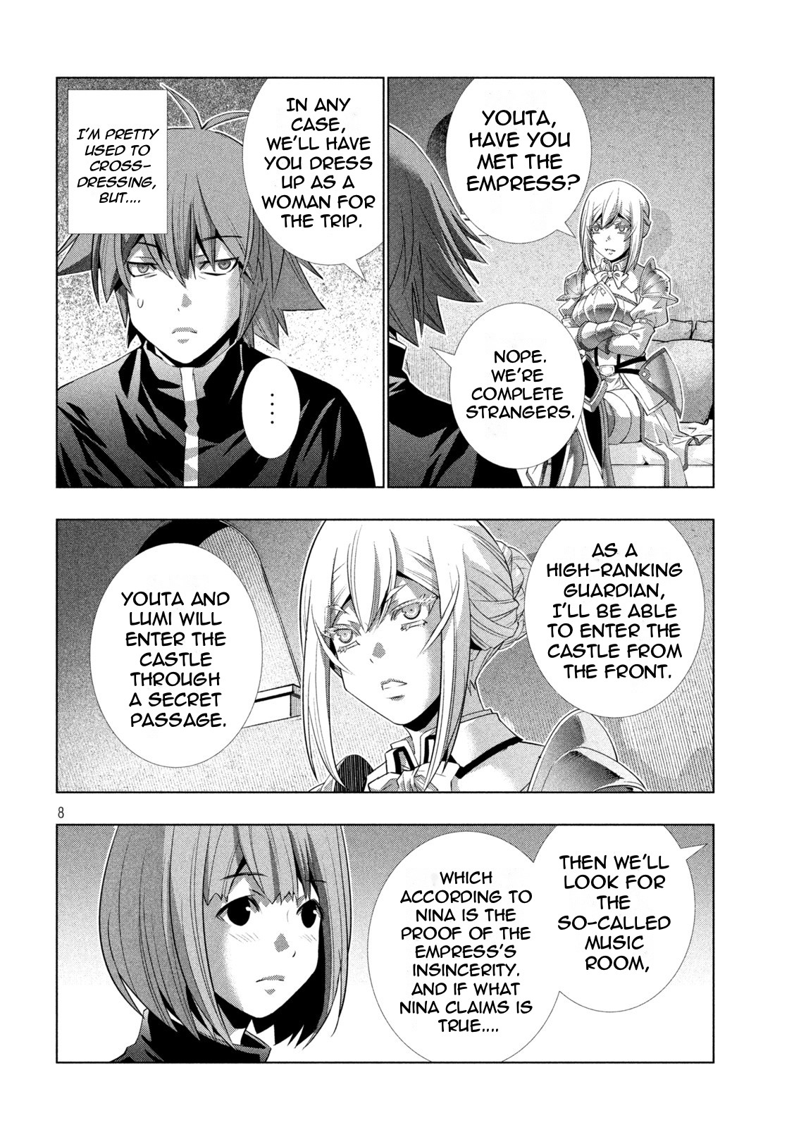 Parallel Paradise Chapter 192 page 8 - Chapter 192: Invisible Curse