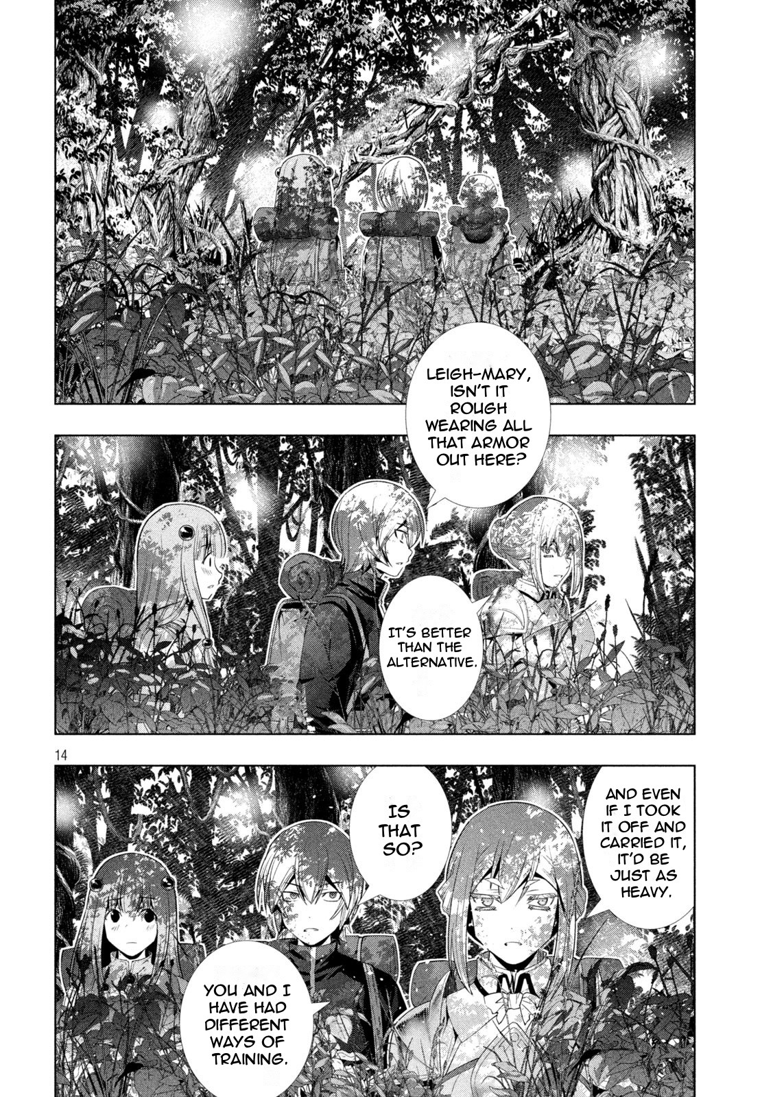 Parallel Paradise Chapter 194 page 14 - Chapter 194: To Hide the Strange, Do It in the Forest