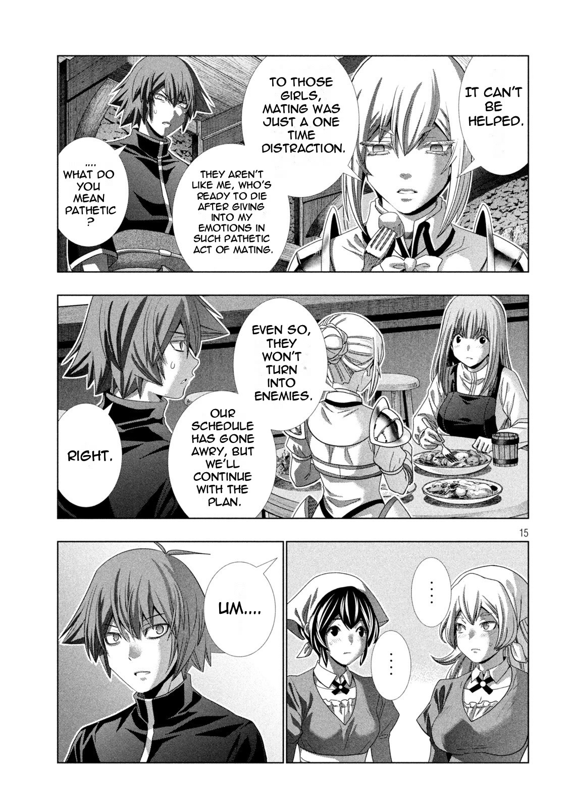 Parallel Paradise Chapter 203 page 15 - Chapter 203: Intertwined Bodies, Mixed Feelings
