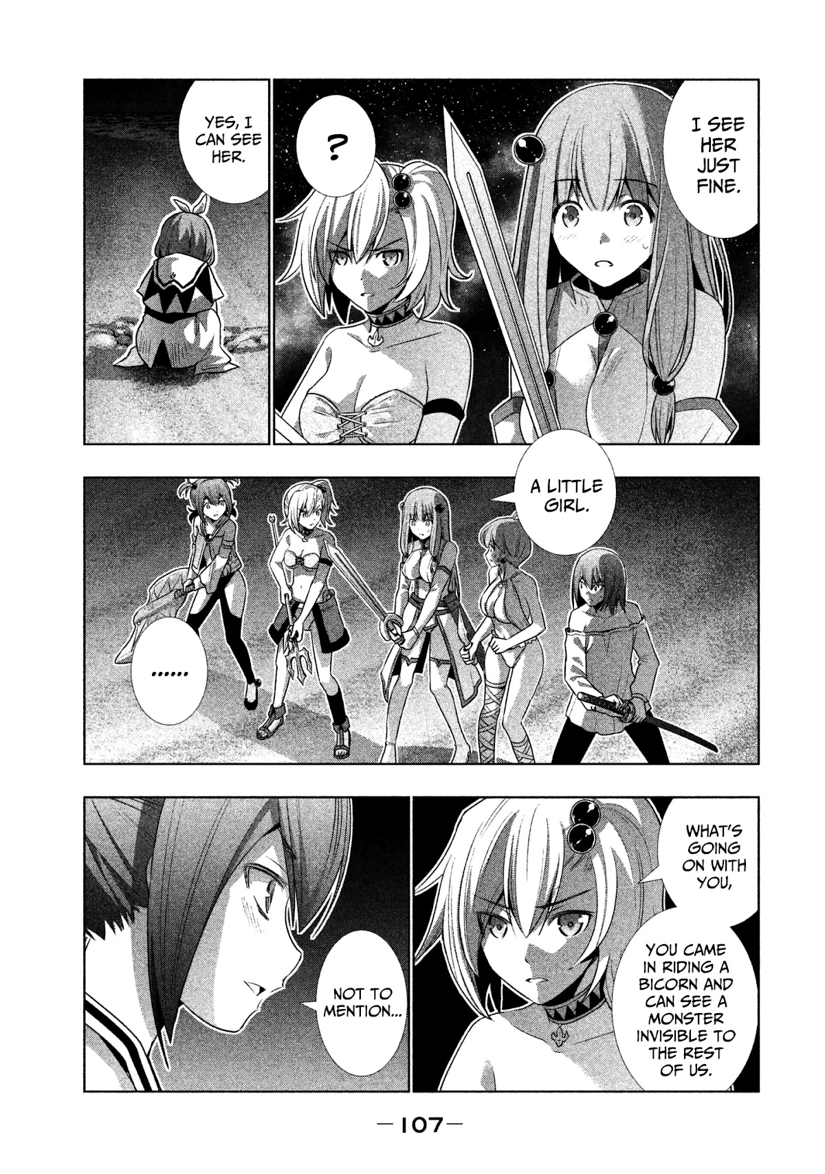 Parallel Paradise Chapter 35 page 9 - Chapter 35: Anguish in the Dark, Silence at Sea (T)