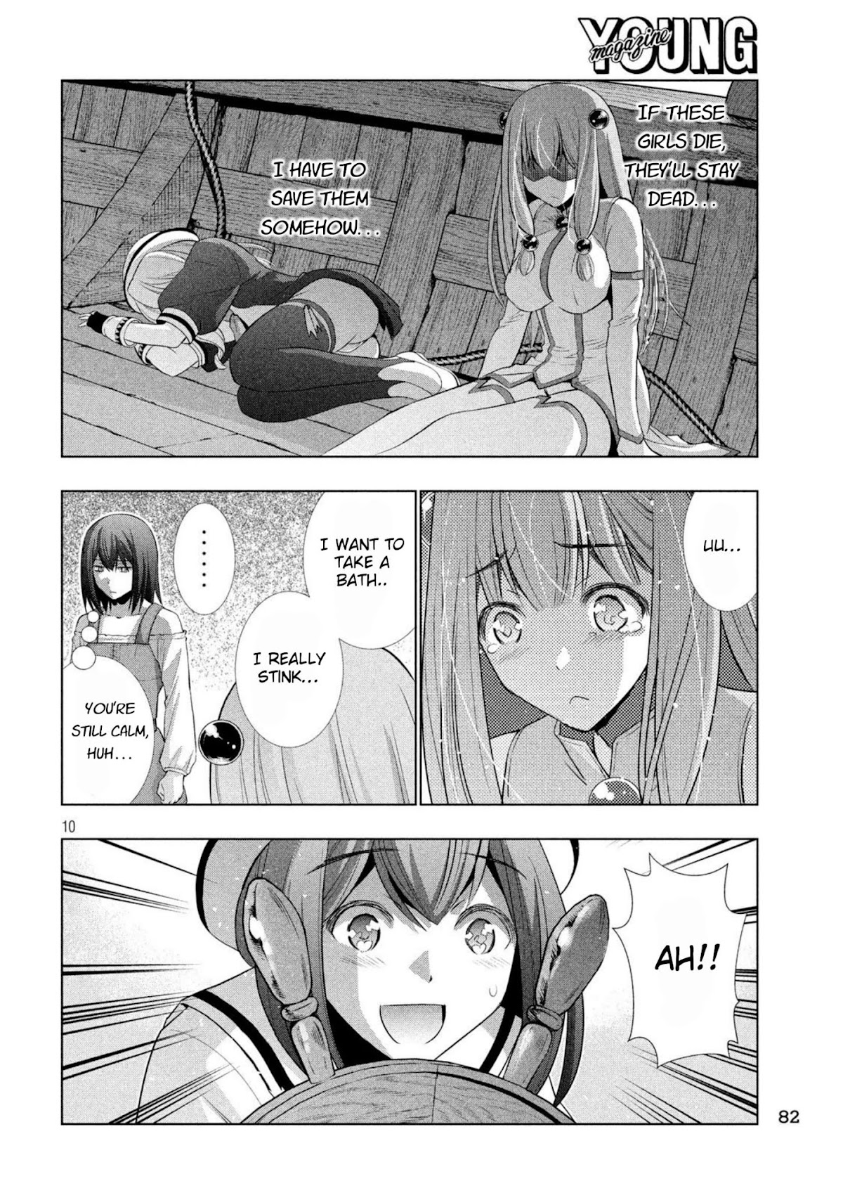 Parallel Paradise Chapter 57 page 10 - Chapter 57: Ocean Drifting Tri-femme
