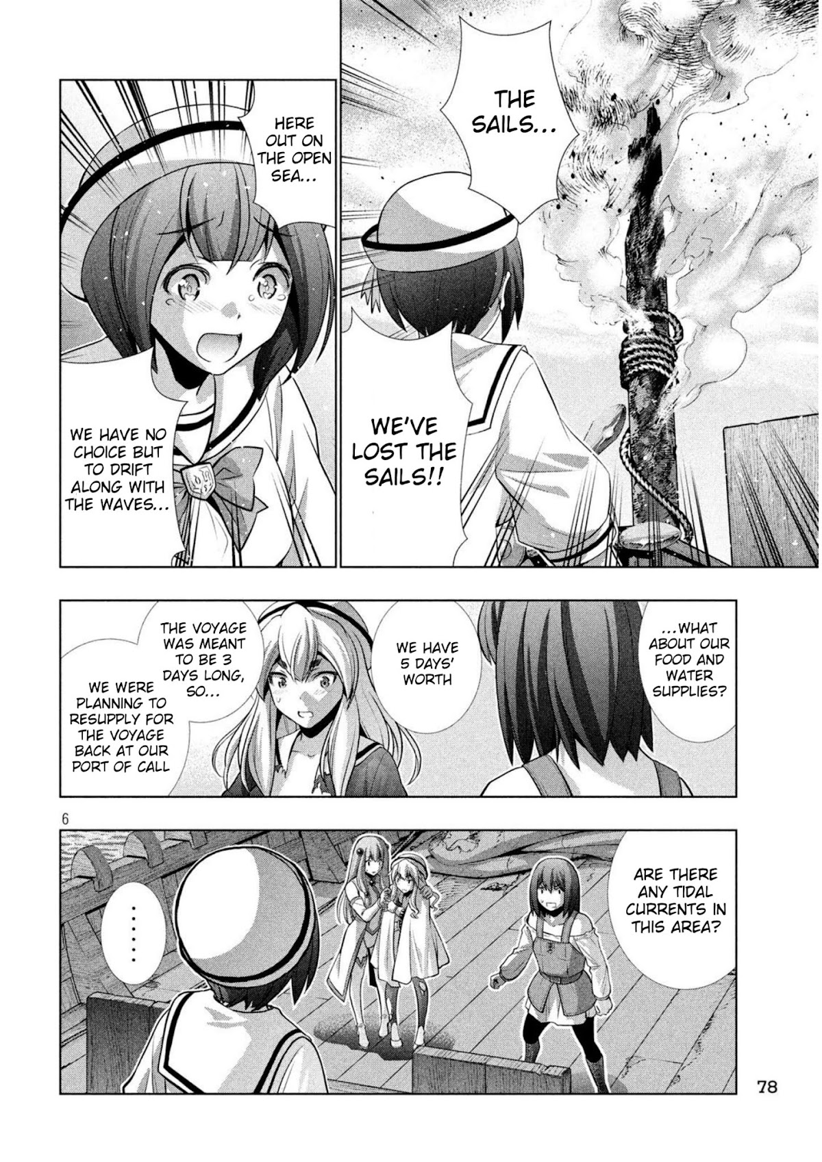 Parallel Paradise Chapter 57 page 6 - Chapter 57: Ocean Drifting Tri-femme