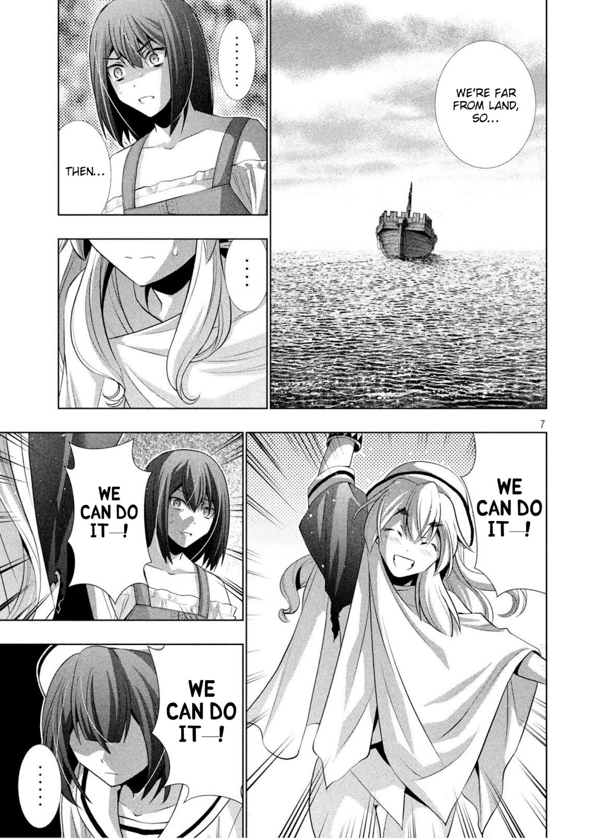 Parallel Paradise Chapter 57 page 7 - Chapter 57: Ocean Drifting Tri-femme