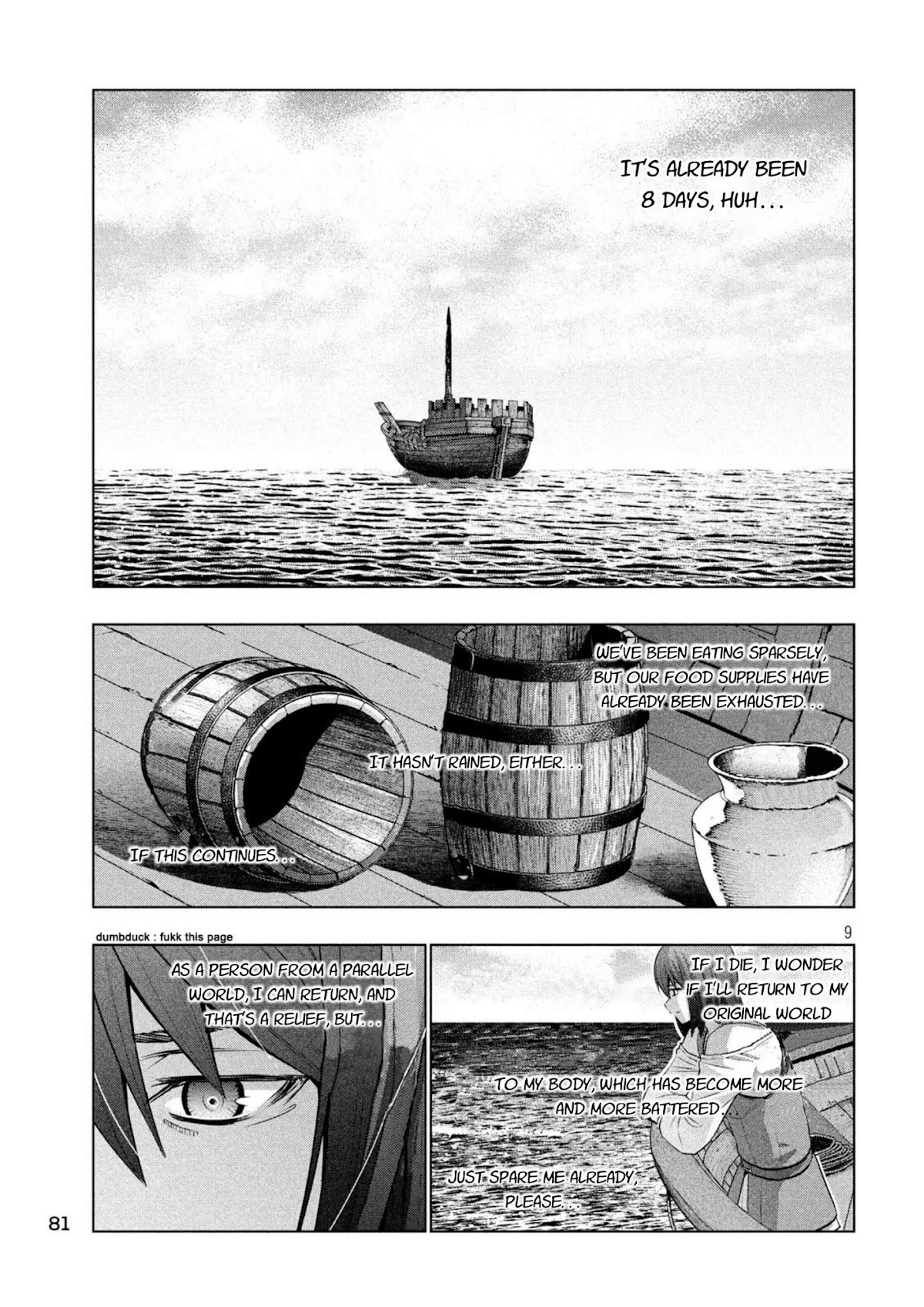 Parallel Paradise Chapter 57 page 9 - Chapter 57: Ocean Drifting Tri-femme