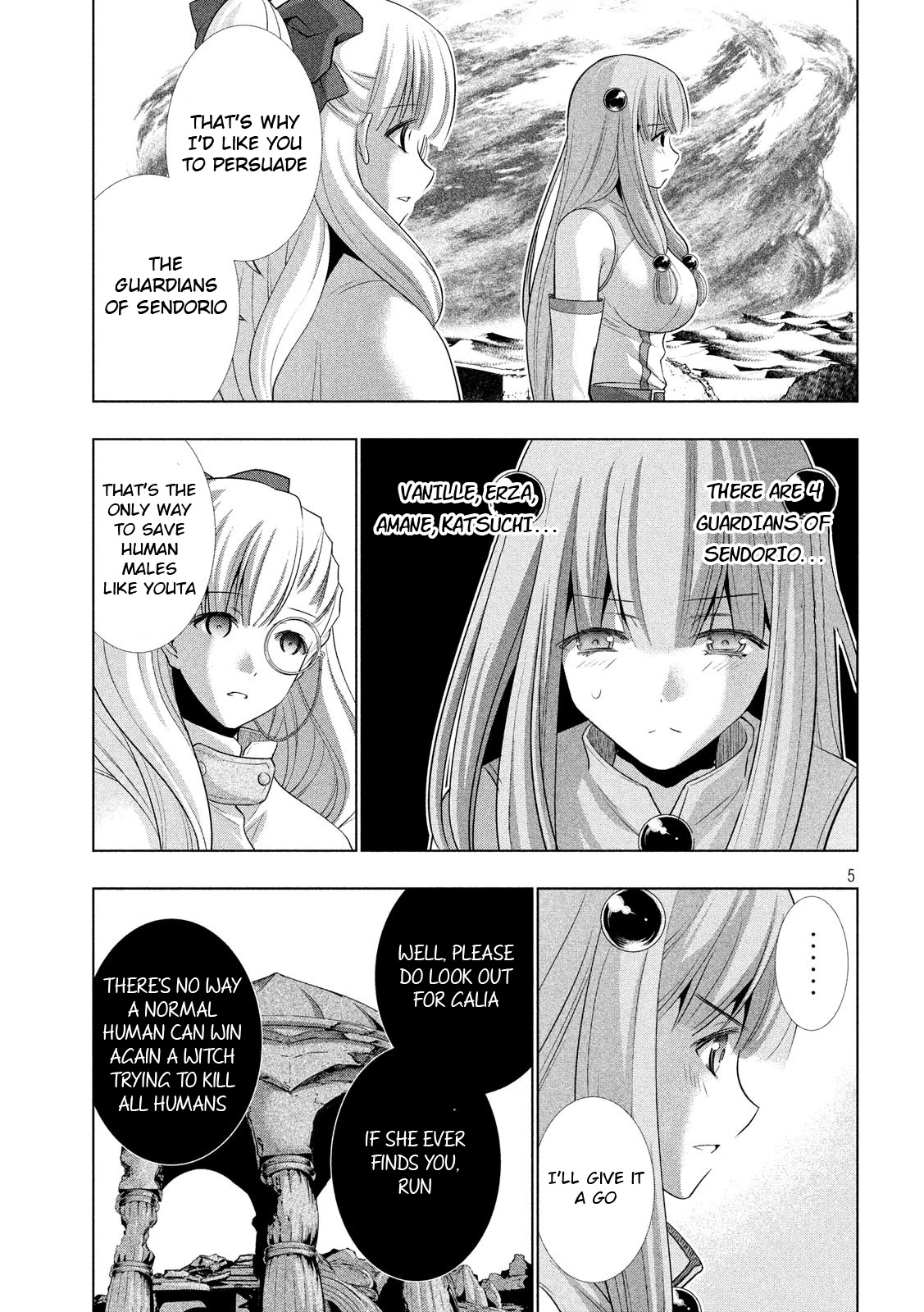 Parallel Paradise Chapter 68 page 5 - Chapter 68: The witch's ambition and the girl's hope