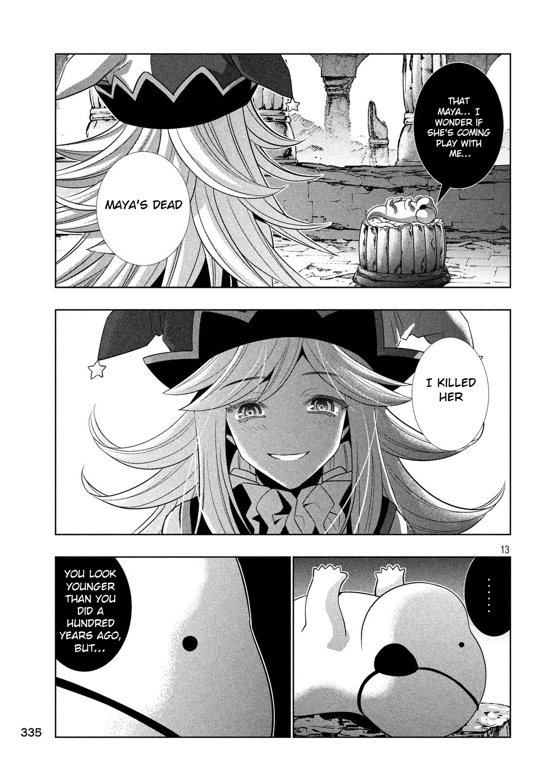 Parallel Paradise Chapter 79 page 13 - Chapter 79: Bursting With Hunger, Bound For Dark Clouds