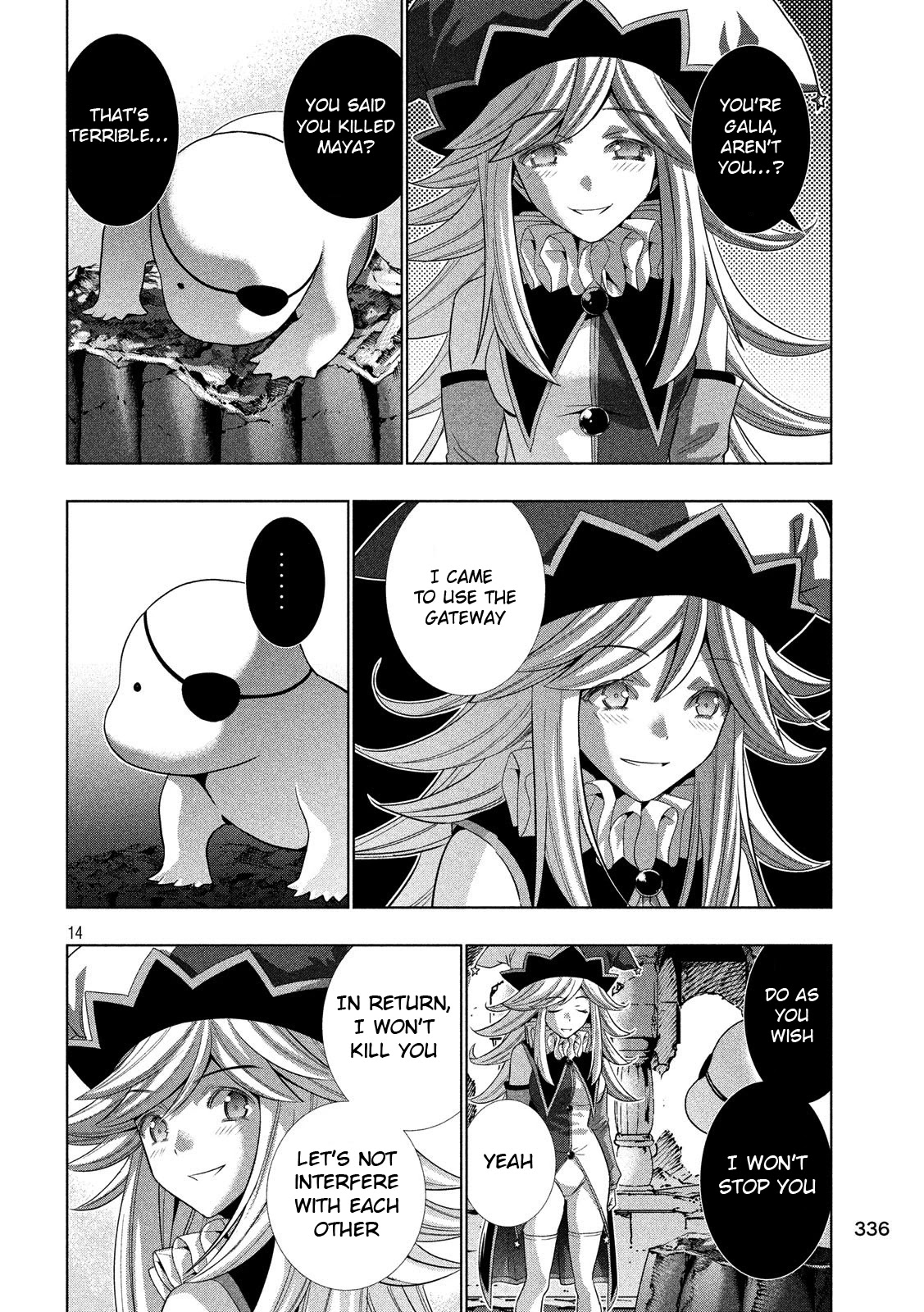 Parallel Paradise Chapter 79 page 14 - Chapter 79: Bursting With Hunger, Bound For Dark Clouds