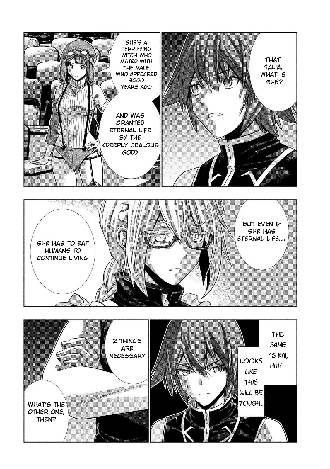 Parallel Paradise Chapter 79 page 4 - Chapter 79: Bursting With Hunger, Bound For Dark Clouds