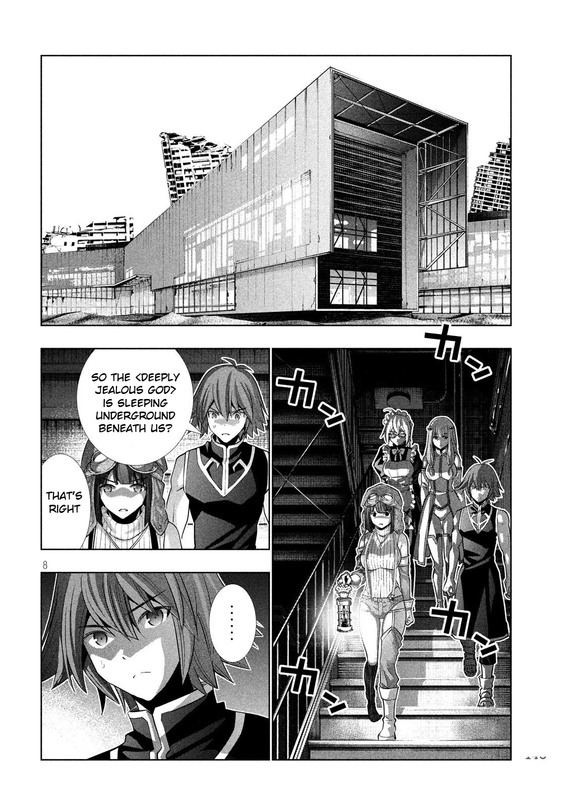 Parallel Paradise Chapter 80 page 8 - Chapter 80: Orbiting Stars, The Truth Of Their Freeze
