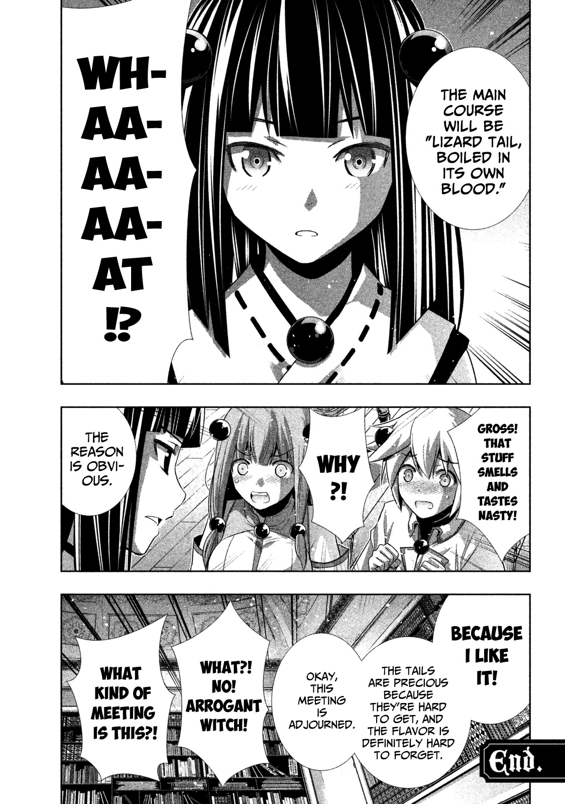 Parallel Paradise Chapter 9.5 page 10 - Chapter 9.5: A day at the Quintet's meeting