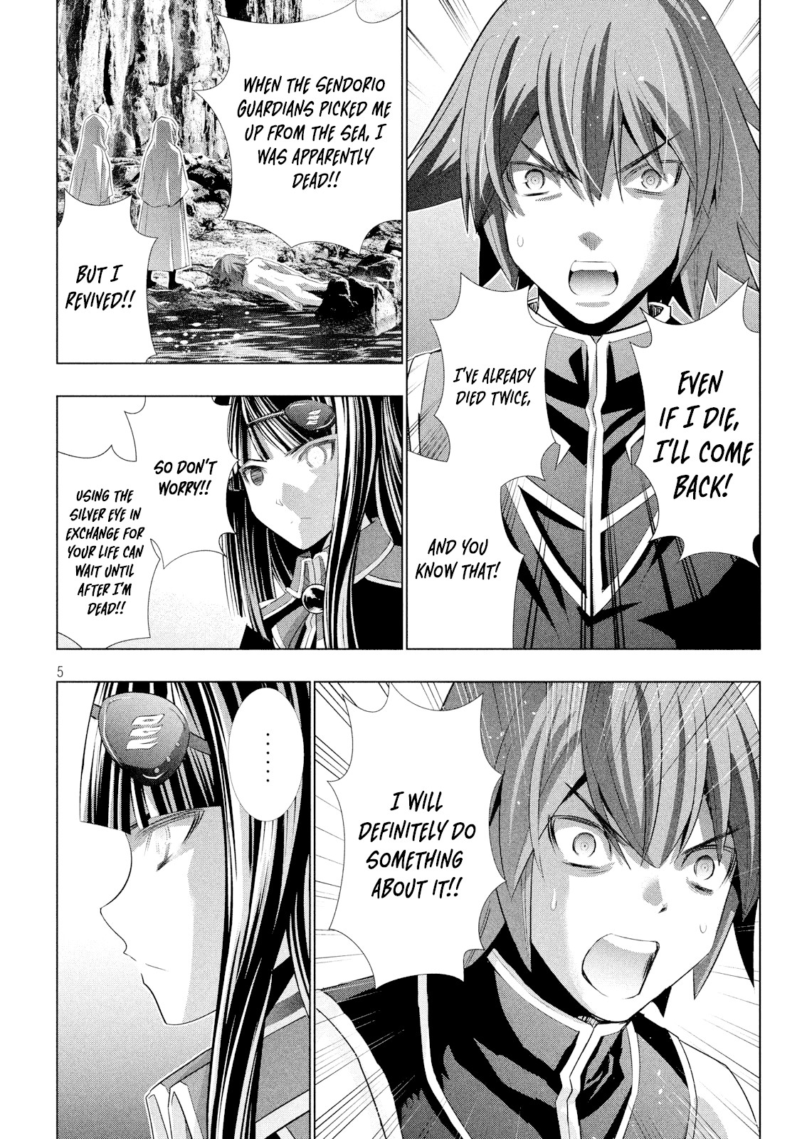 Parallel Paradise Chapter 97 page 7 - Chapter 97: This World, A Petition, The Silver Eye