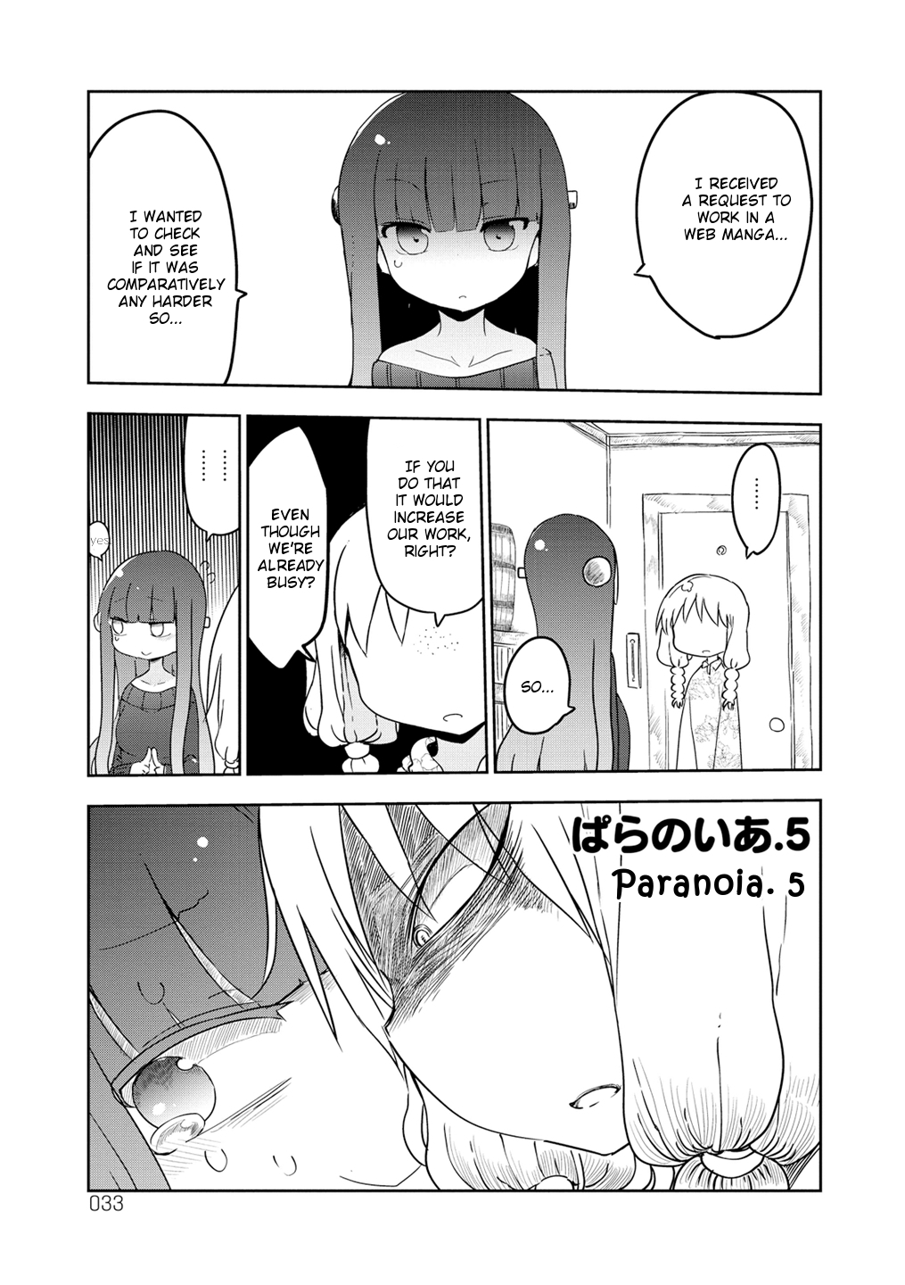 Paranoia Cage Chapter 5 page 1 - Chapter 5