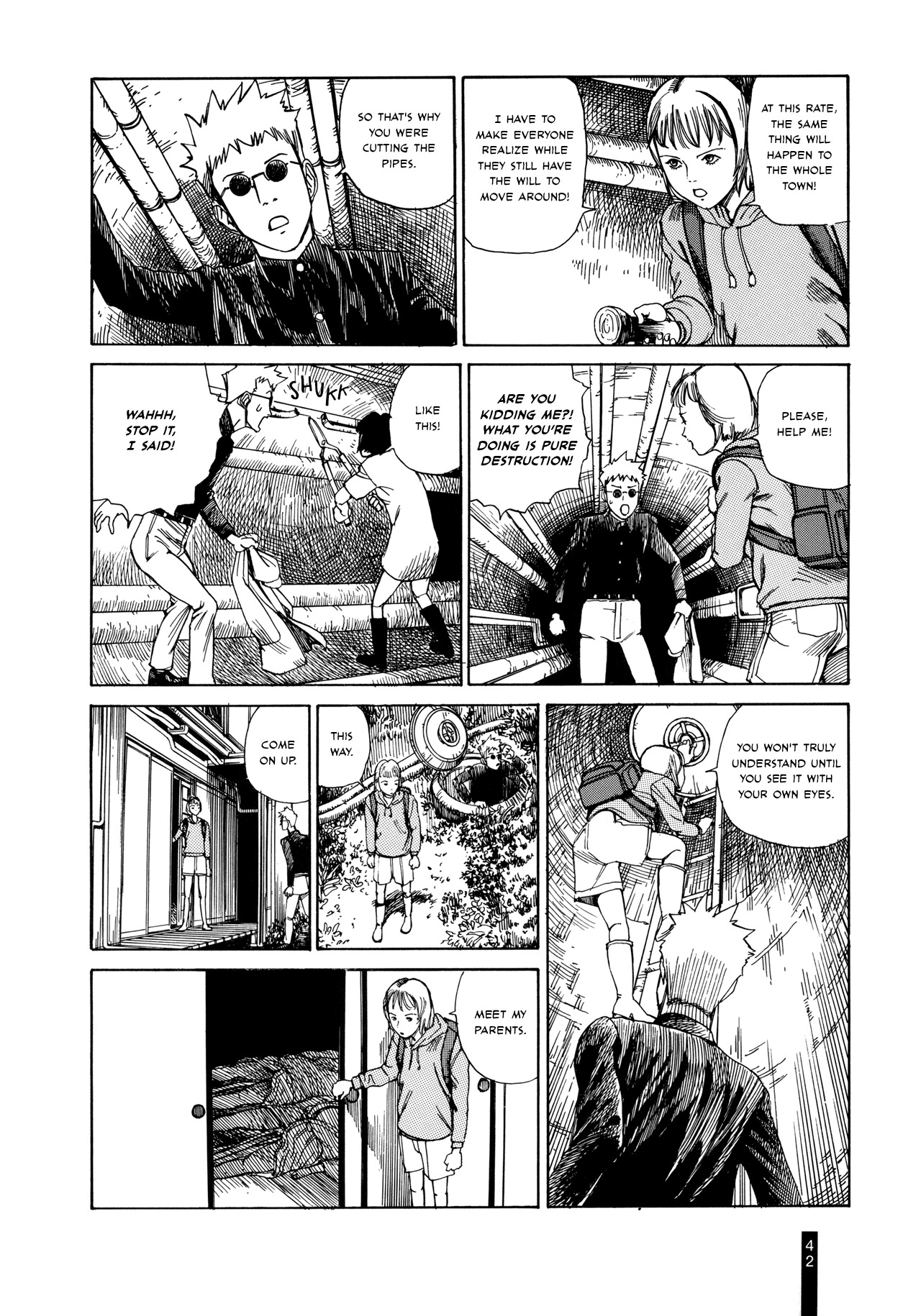 Paranoia Street Chapter 2 page 14 - Chapter 2: Pipes