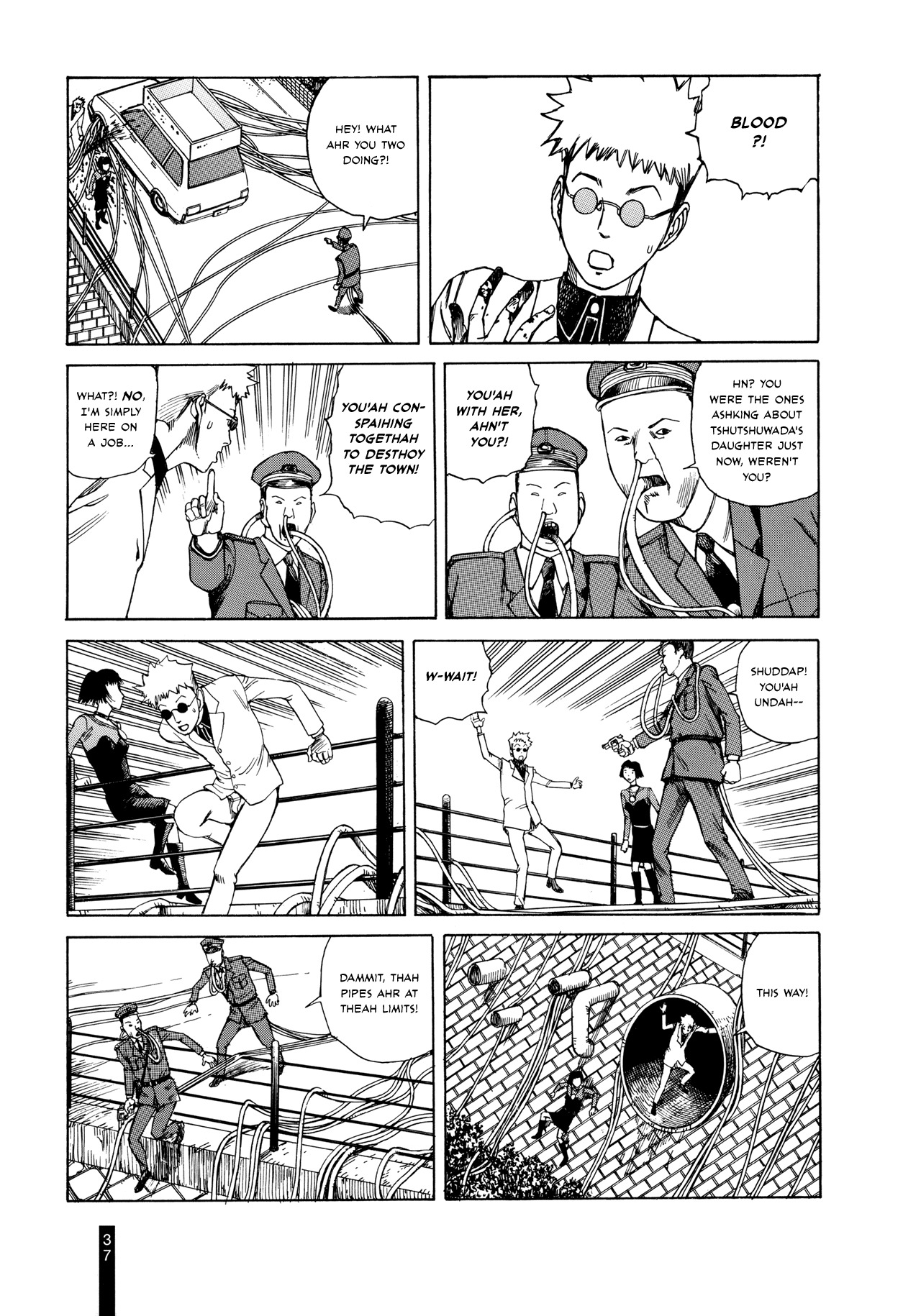 Paranoia Street Chapter 2 page 9 - Chapter 2: Pipes