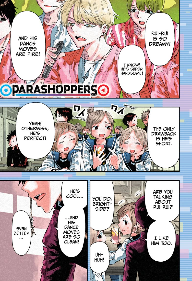 Parashoppers Chapter 1 page 1 - Chapter 1