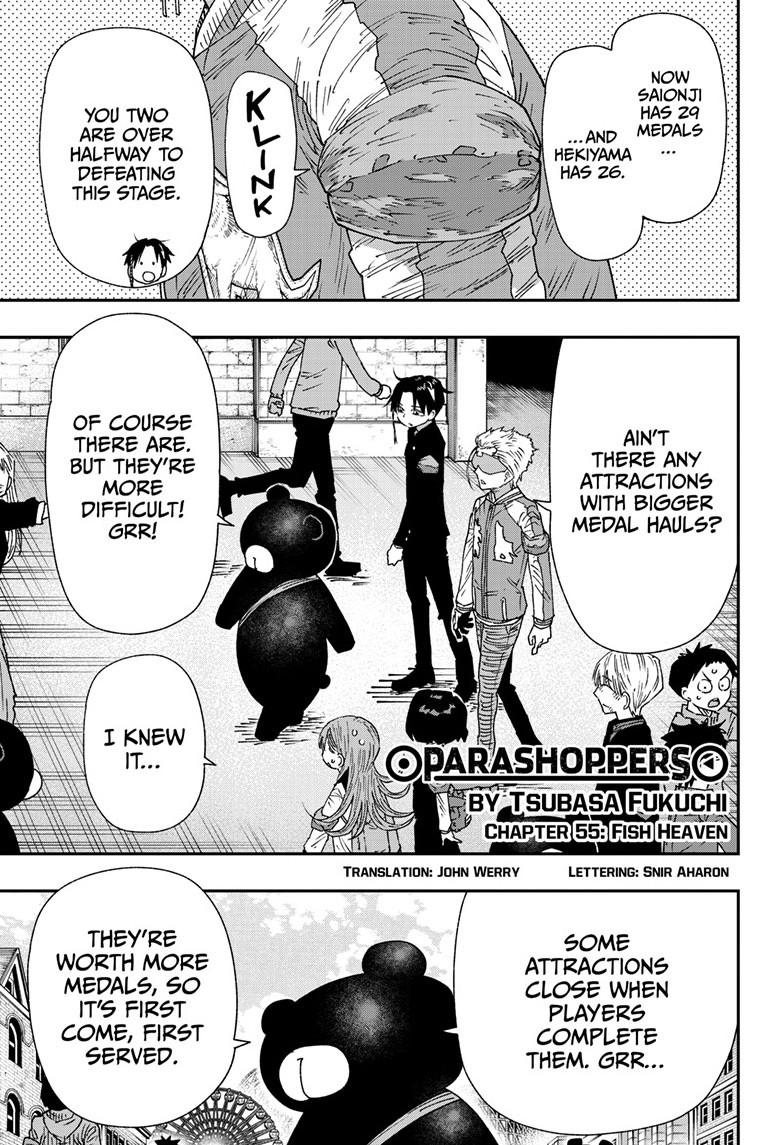 Parashoppers Chapter 55 page 1 - Chapter 55