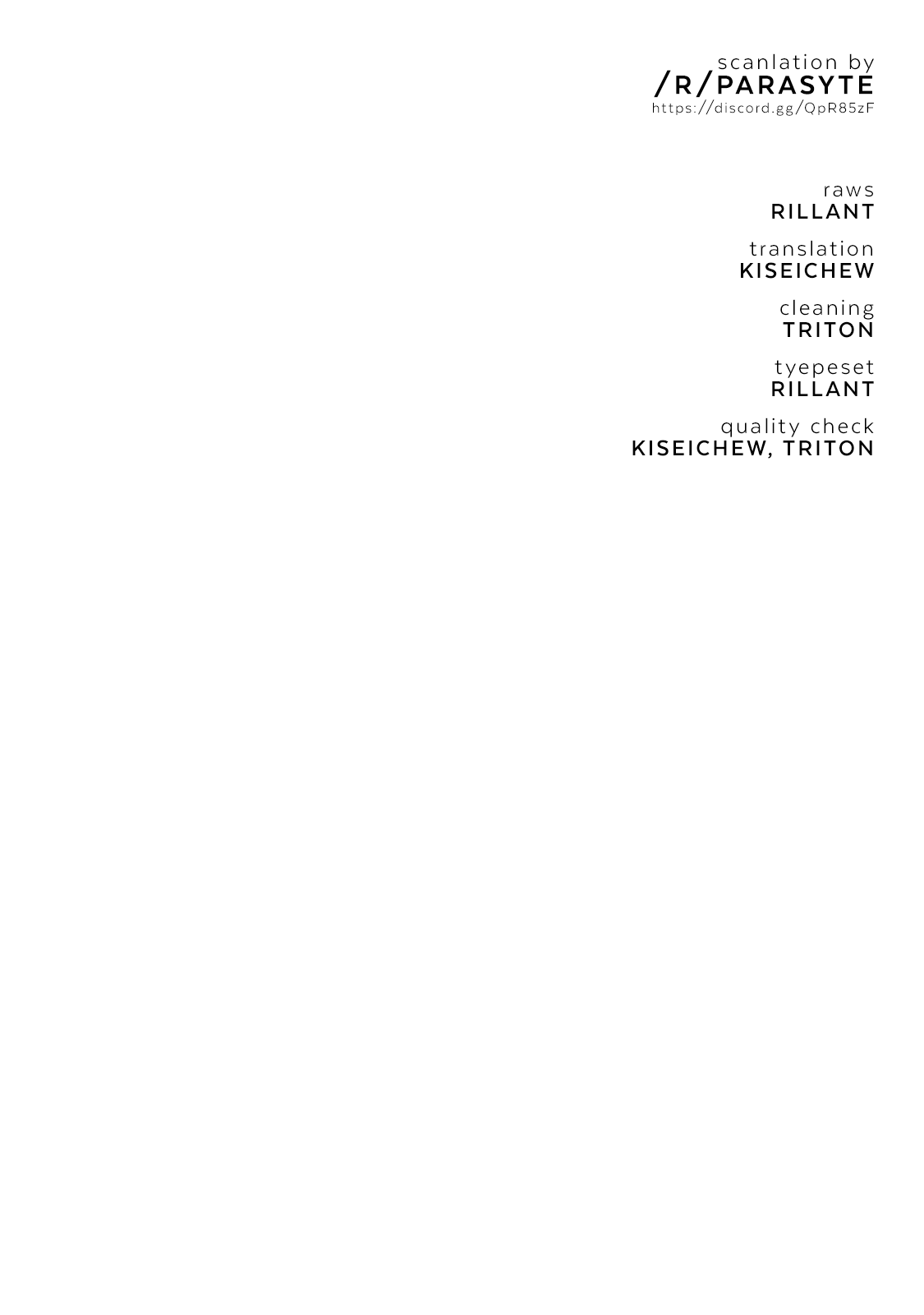 Parasyte Reversi Chapter 11 page 1 - Chapter 11: Summer Love, Awakening