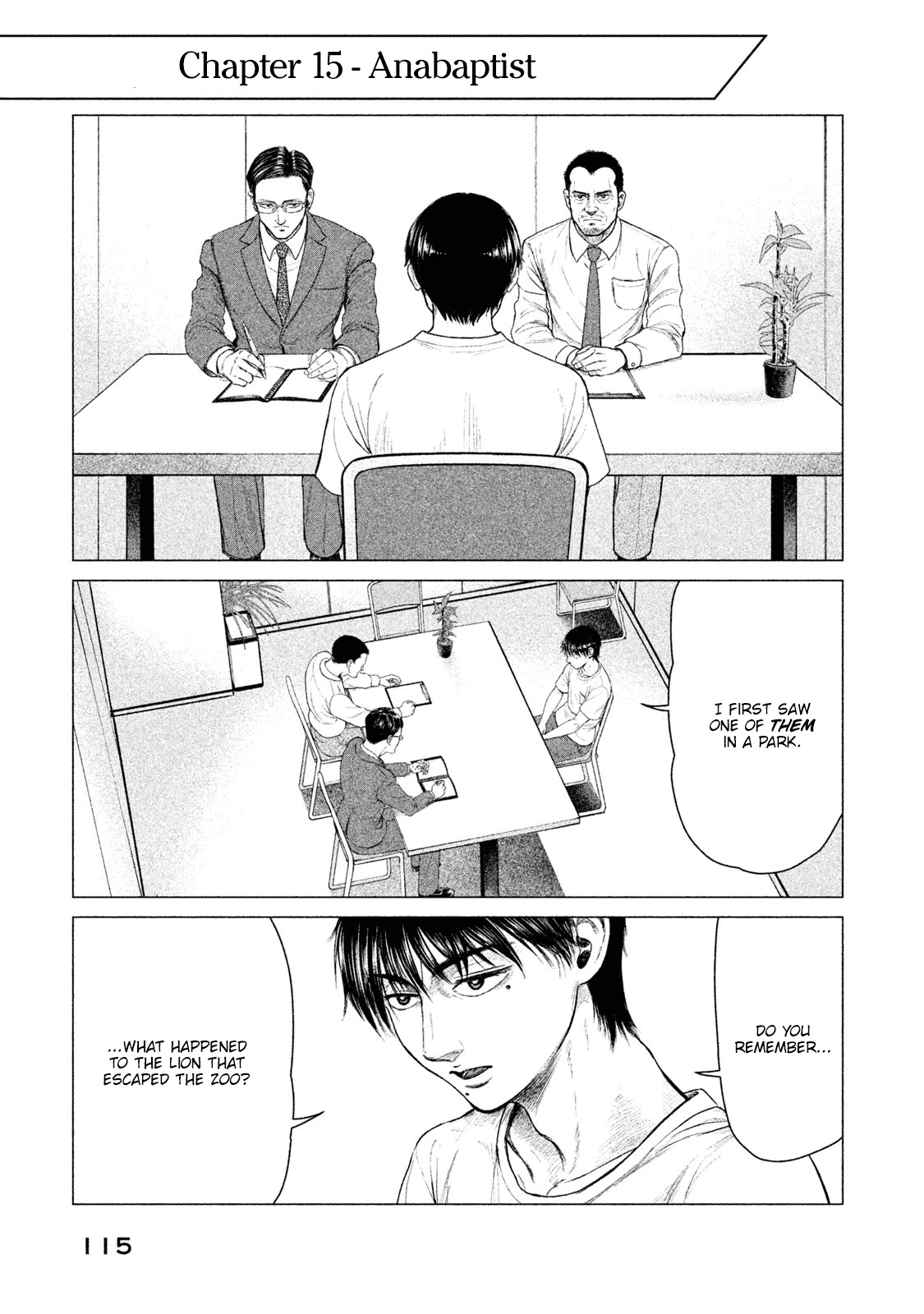 Parasyte Reversi Chapter 15 page 2 - Chapter 15: Anabaptist