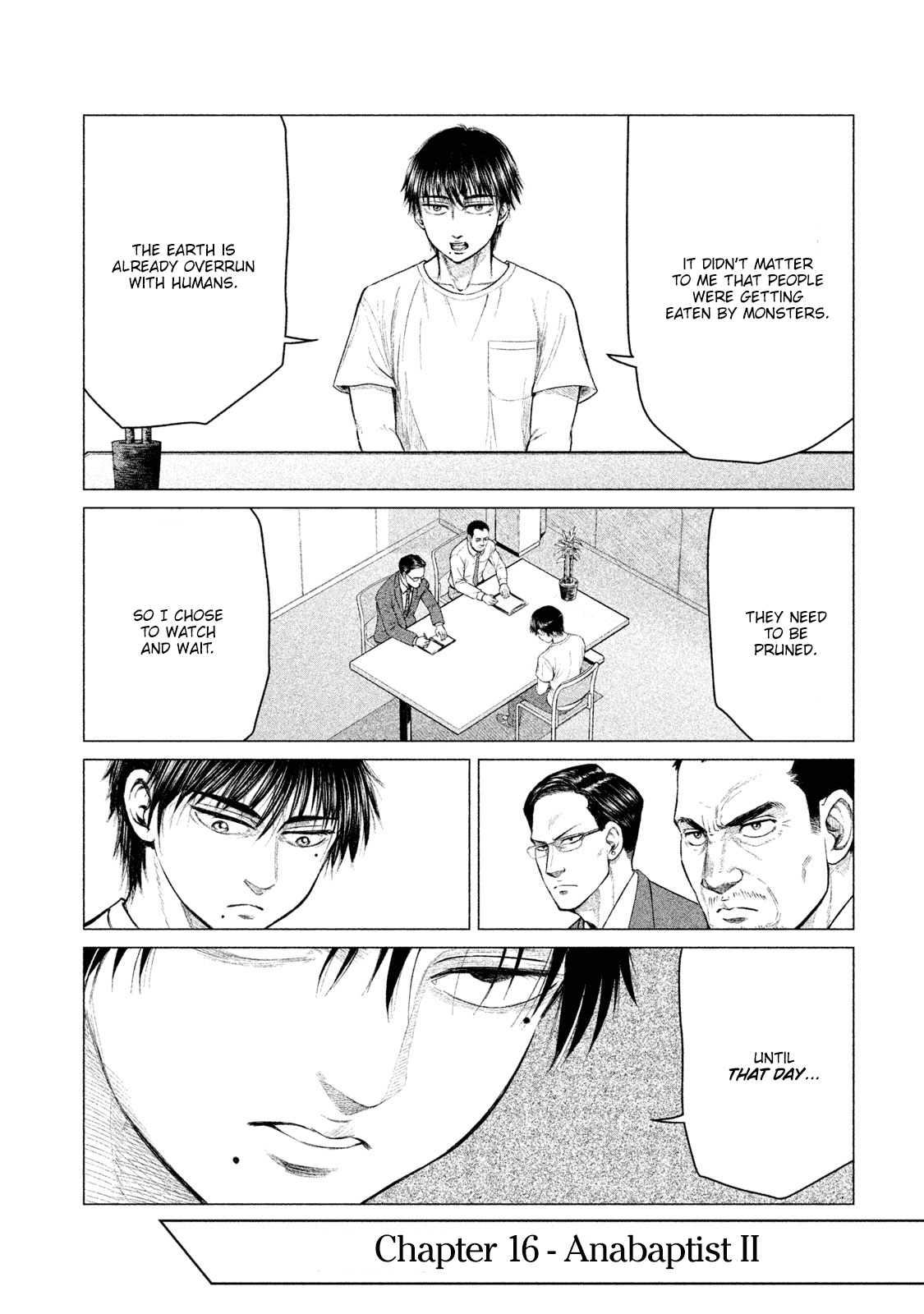 Parasyte Reversi Chapter 16 page 3 - Chapter 16: Anabaptist II