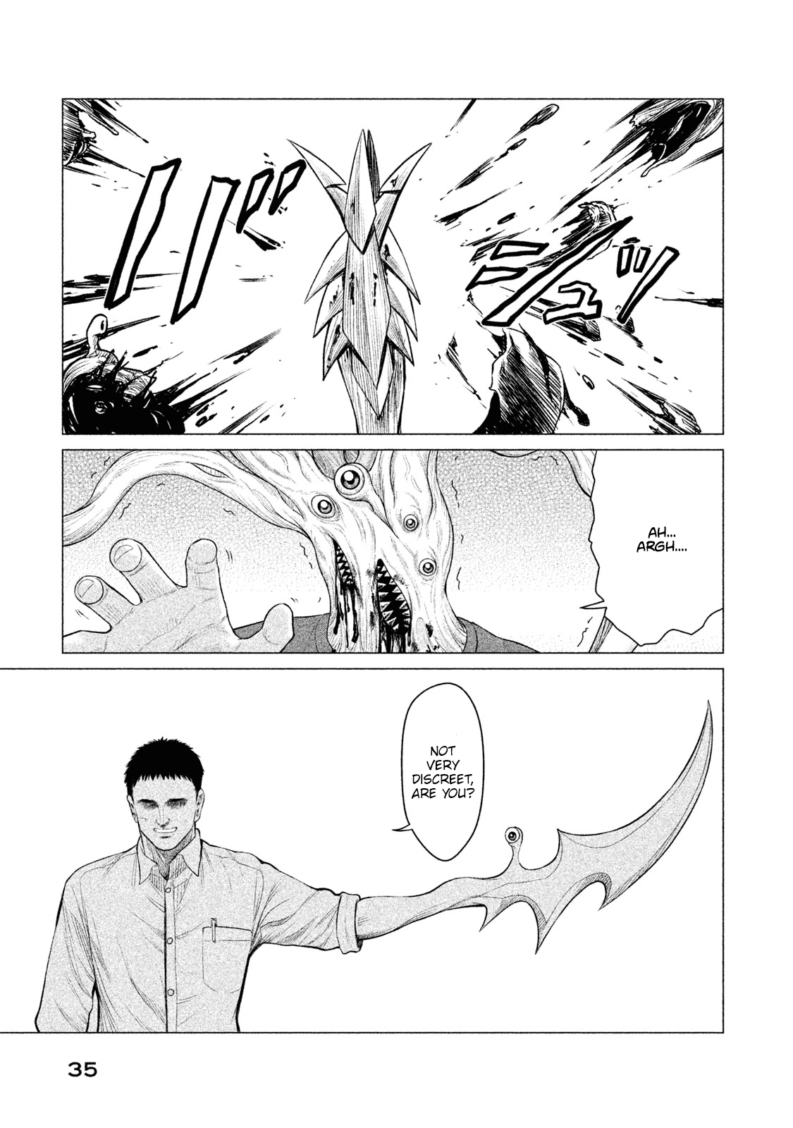 Parasyte Reversi Chapter 20 page 14 - Chapter 20: Contact II