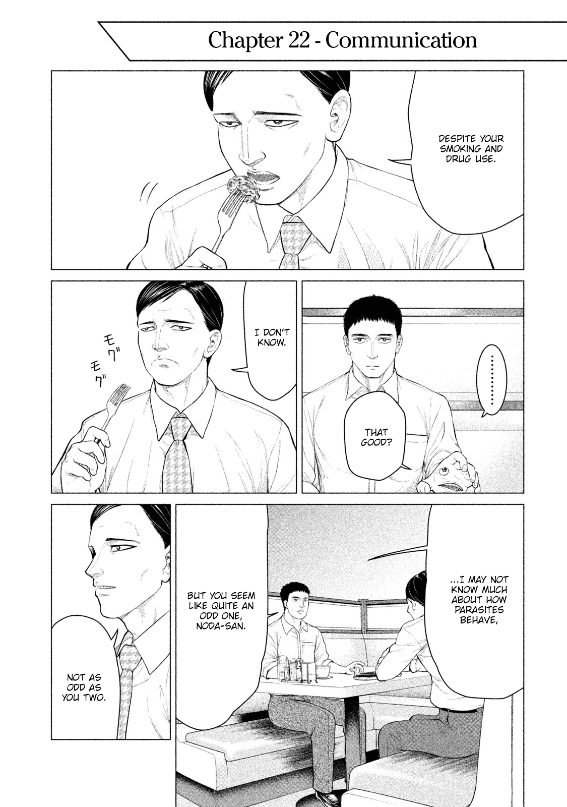 Parasyte Reversi Chapter 22 page 3 - Chapter 22: Communication