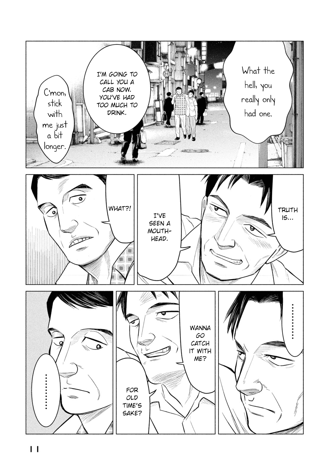 Parasyte Reversi Chapter 29 page 12 - Chapter 29: The Case of the Right Leg