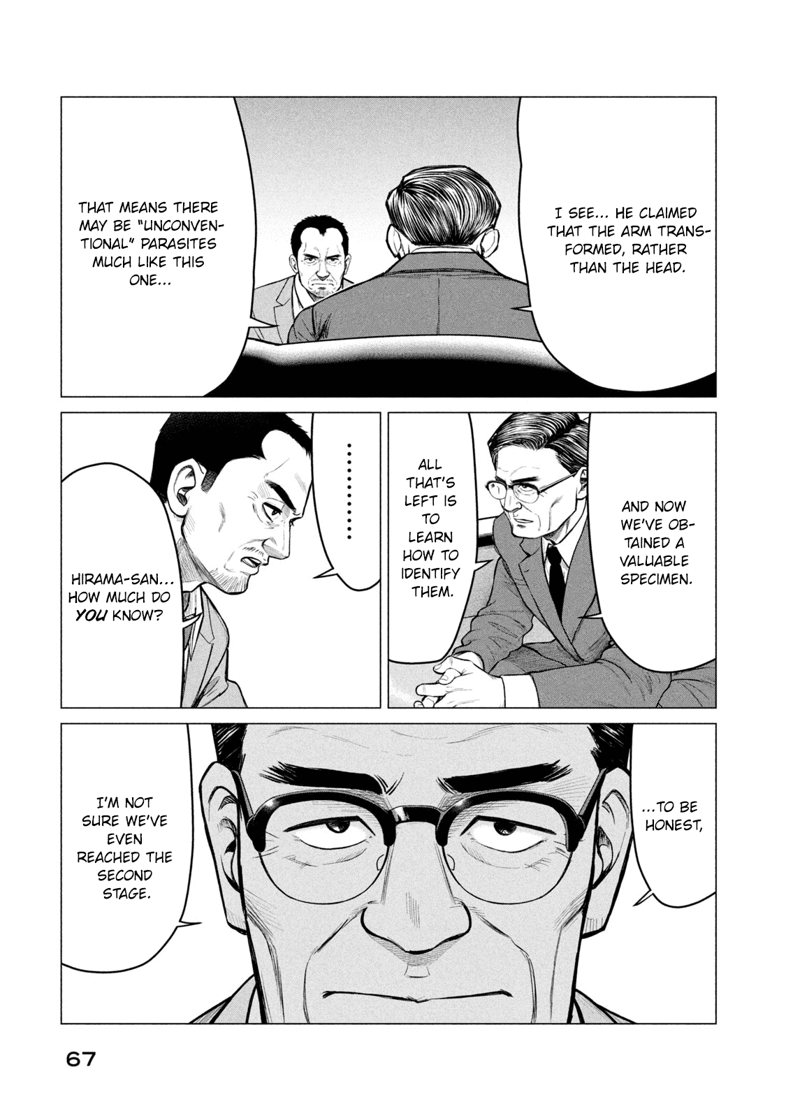 Parasyte Reversi Chapter 32 page 12 - Chapter 32: Papaoutai