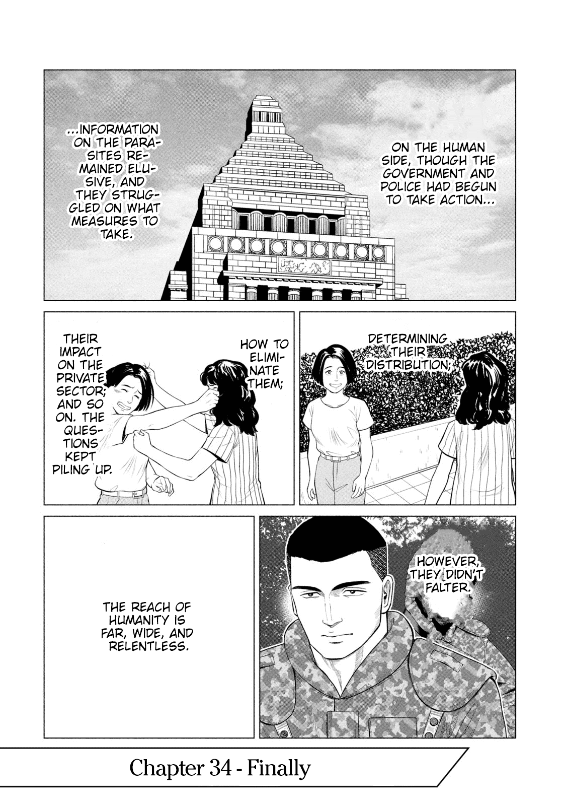Parasyte Reversi Chapter 34 page 4 - Chapter 34: Finally