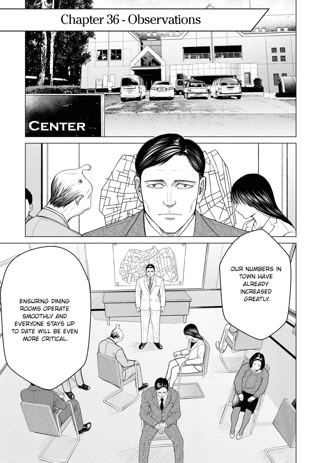 Parasyte Reversi Chapter 36 page 2 - Chapter 36: Observations