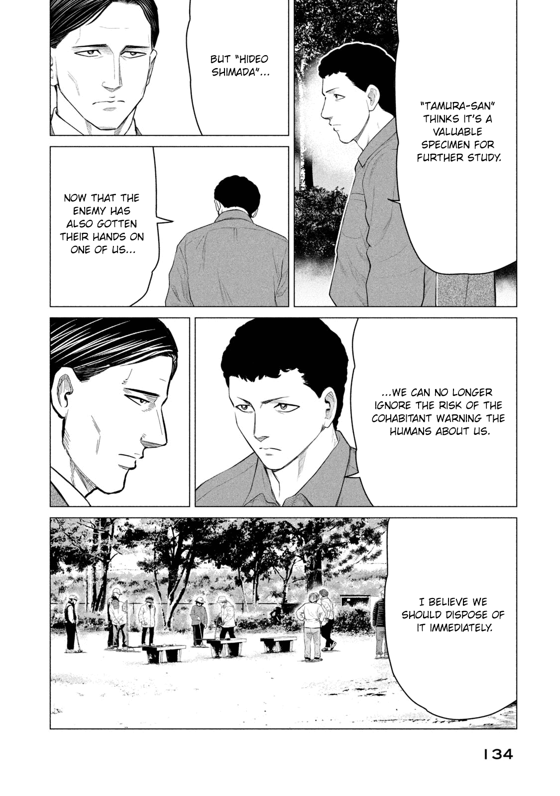 Parasyte Reversi Chapter 36 page 7 - Chapter 36: Observations