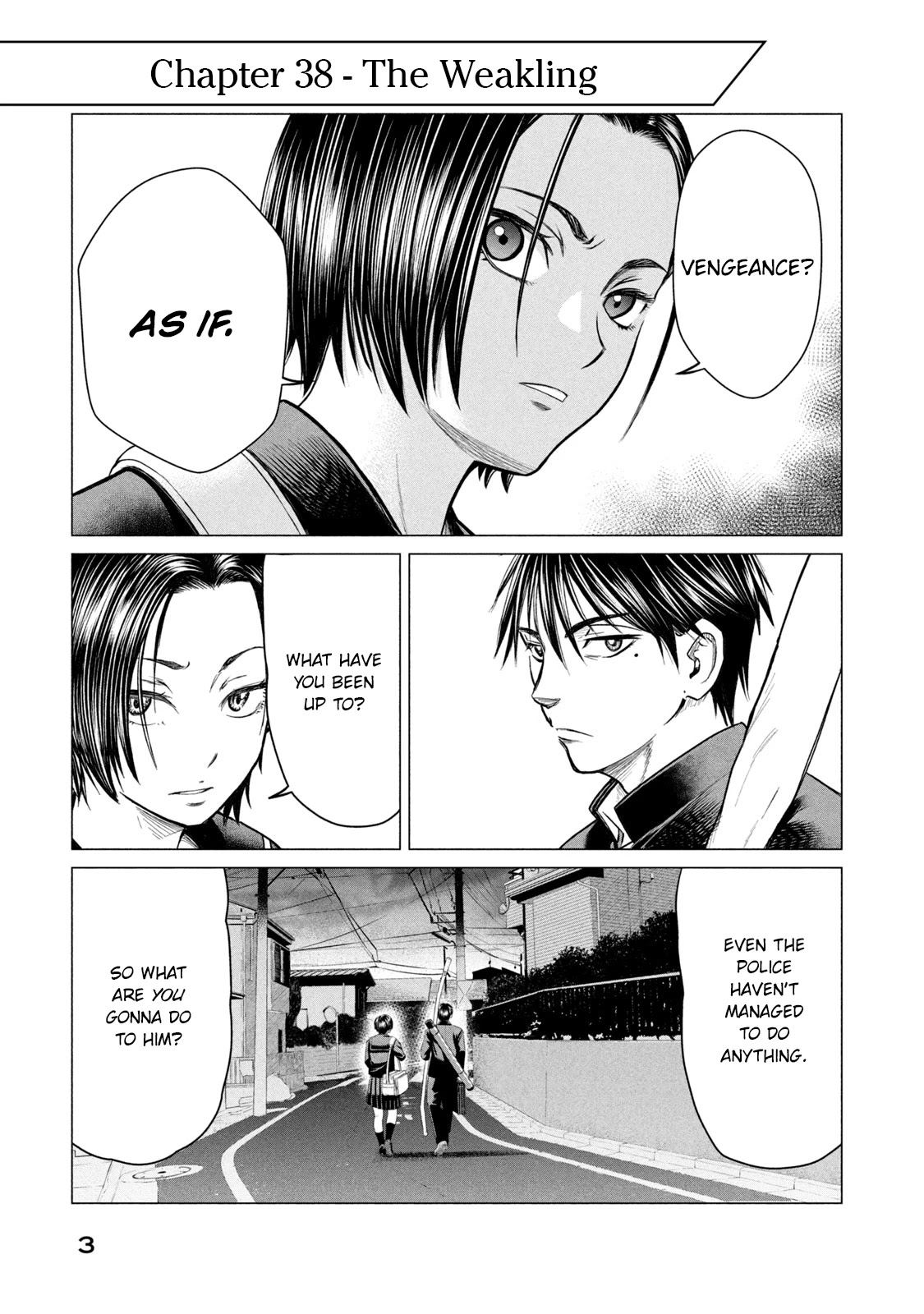 Parasyte Reversi Chapter 38 page 4 - Chapter 38: The Weakling