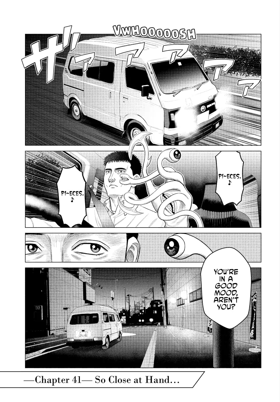 Parasyte Reversi Chapter 41 page 1 - Chapter 41: So Close at Hand...
