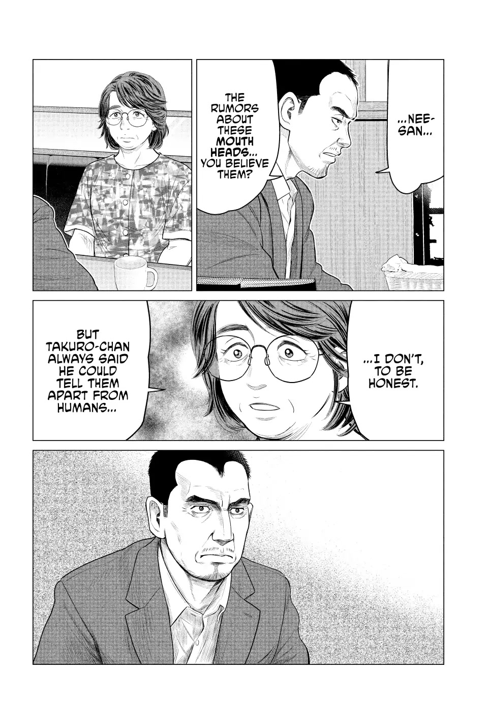 Parasyte Reversi Chapter 48 page 3 - Chapter 48: The Plastic Flower Laughs