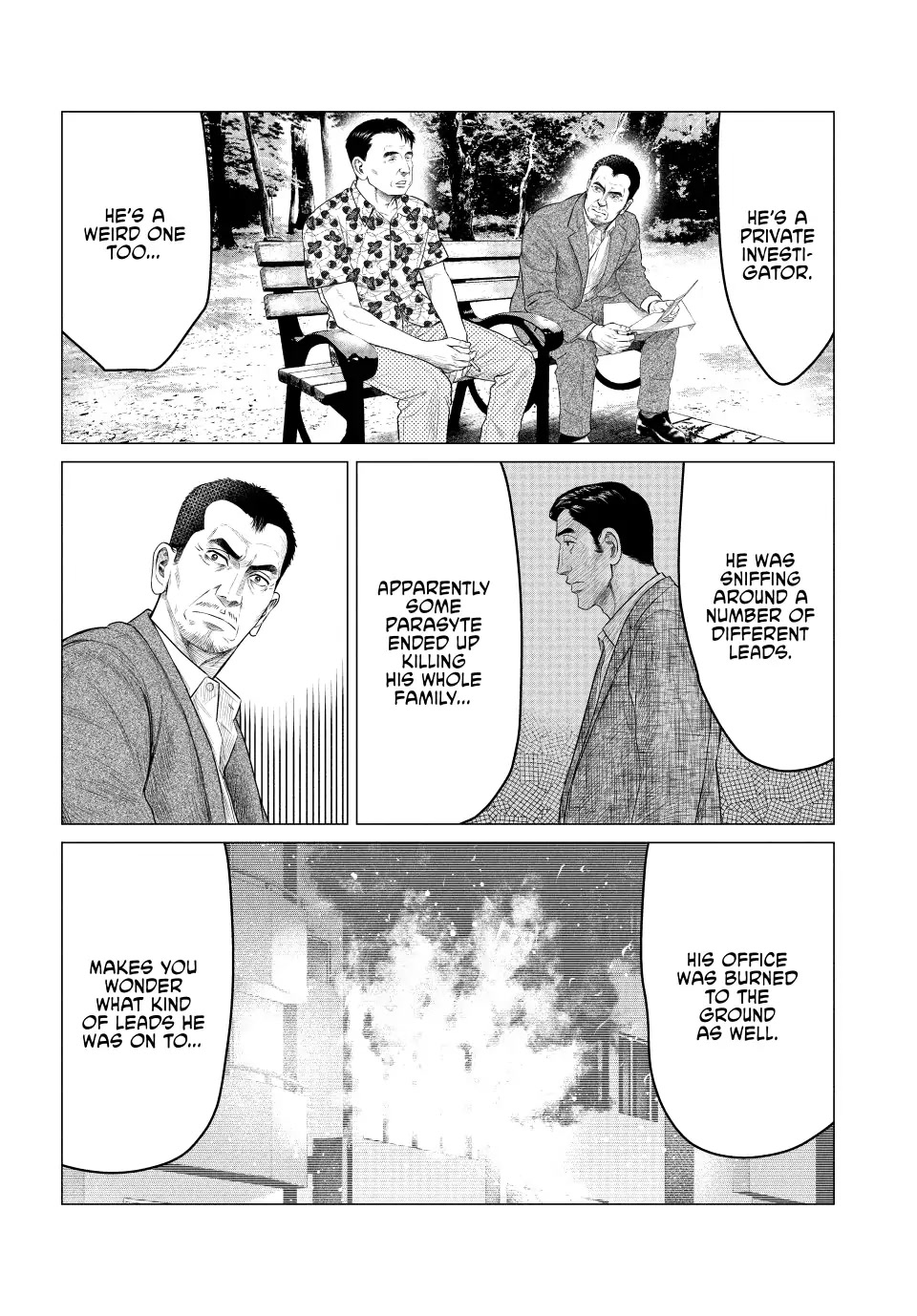 Parasyte Reversi Chapter 48 page 7 - Chapter 48: The Plastic Flower Laughs