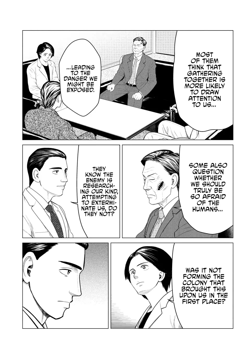 Parasyte Reversi Chapter 57 page 3 - Chapter 57: Communication Breakdance